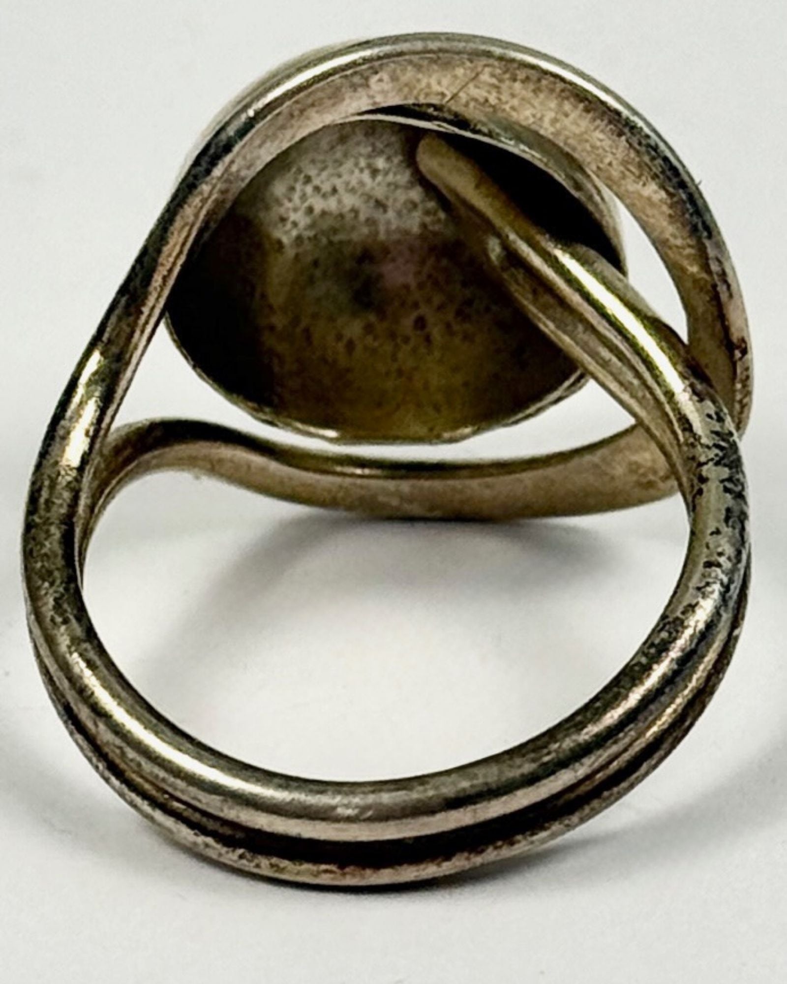 Taxco Silver Ball Ring