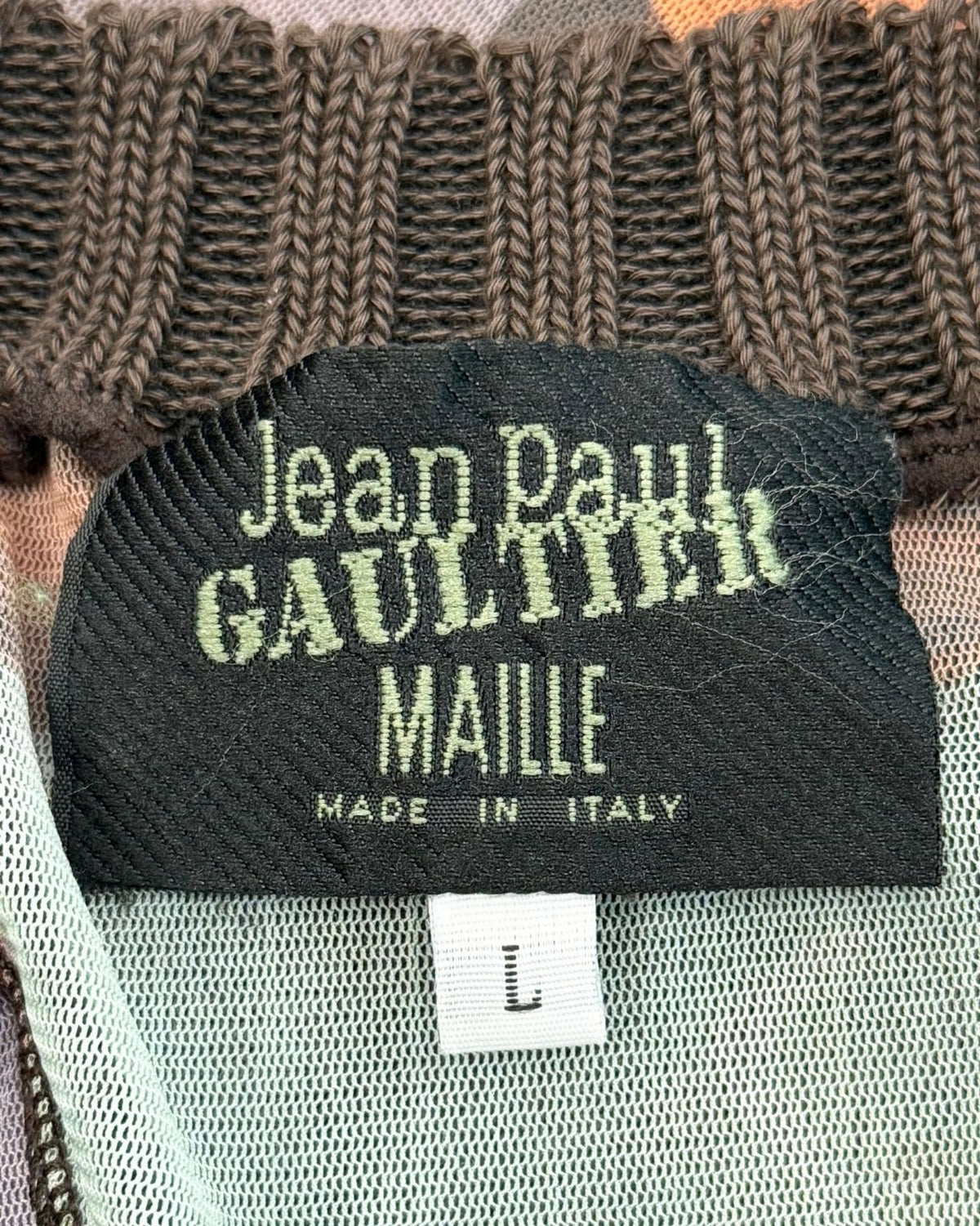 Jean Paul Gaultier Birth of Venus Mesh Skirt