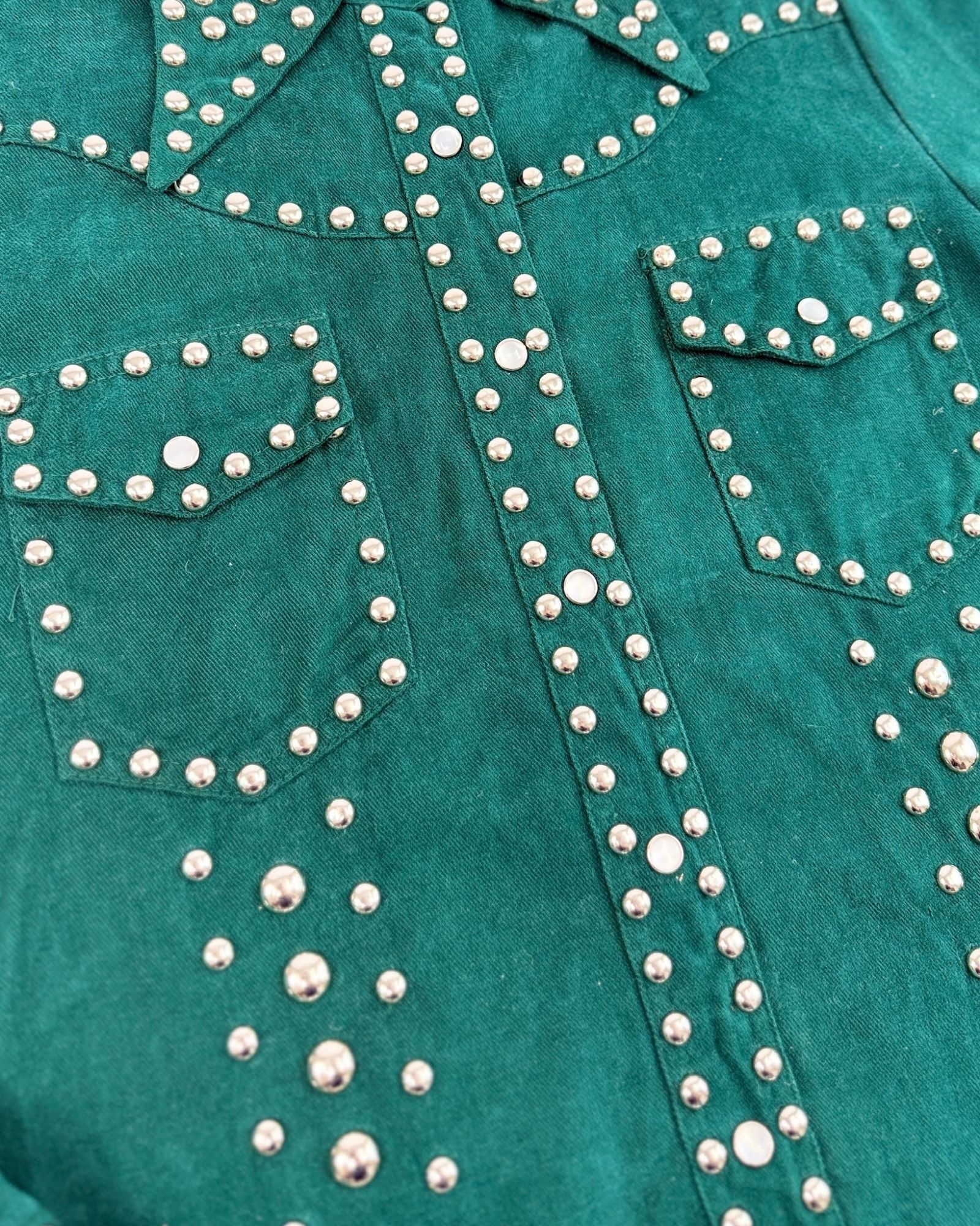 60s Studded Teal Jacket