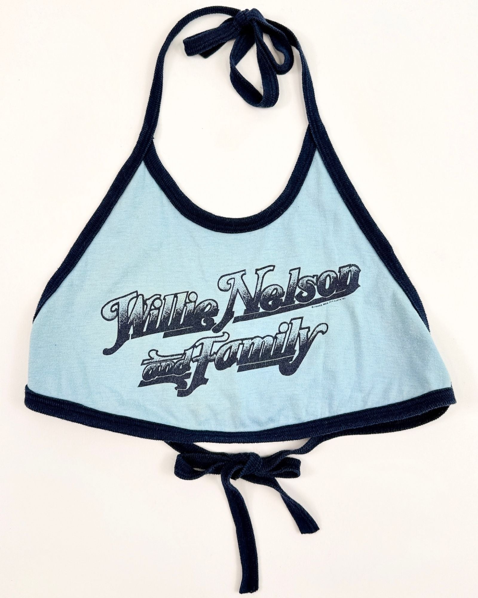 Willie Nelson and Family 1979 Halter Top