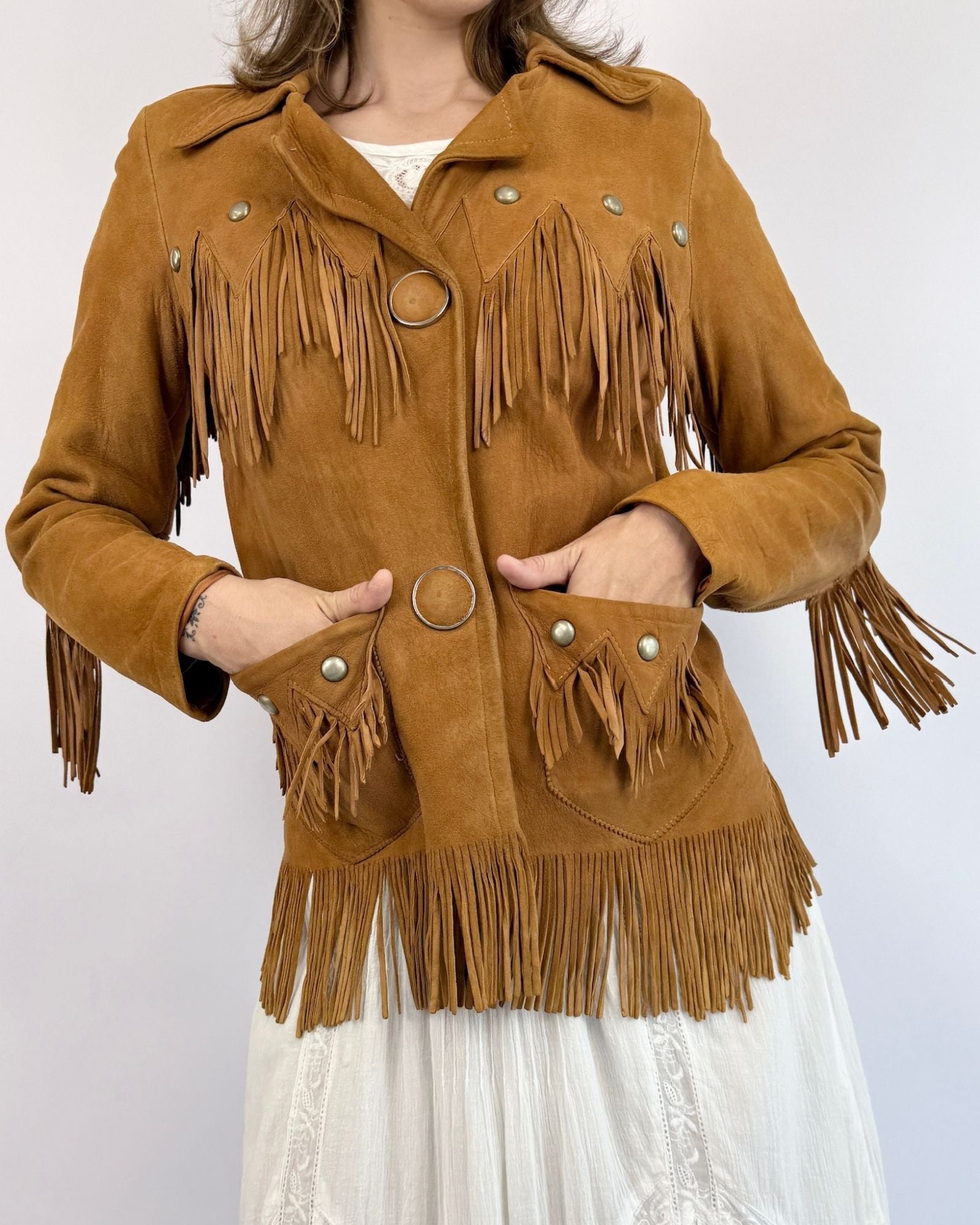1950s Walks At Dusk Suede Jacket