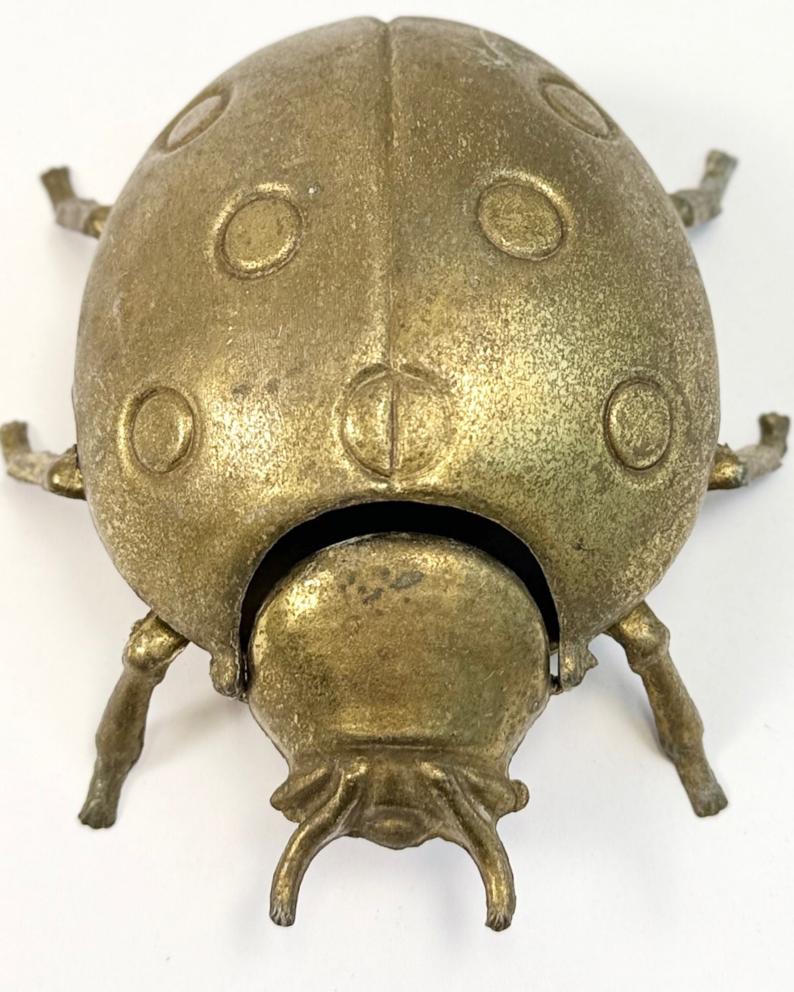 Brass Ladybug Trinket Box