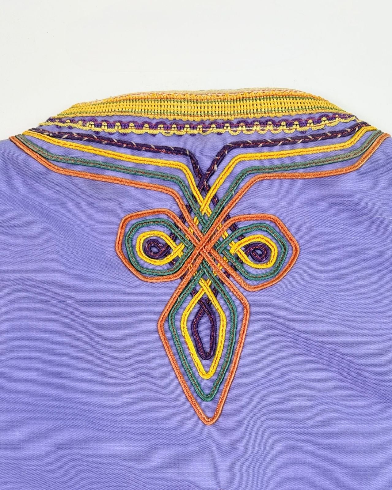 Lilac Embroidered Vest