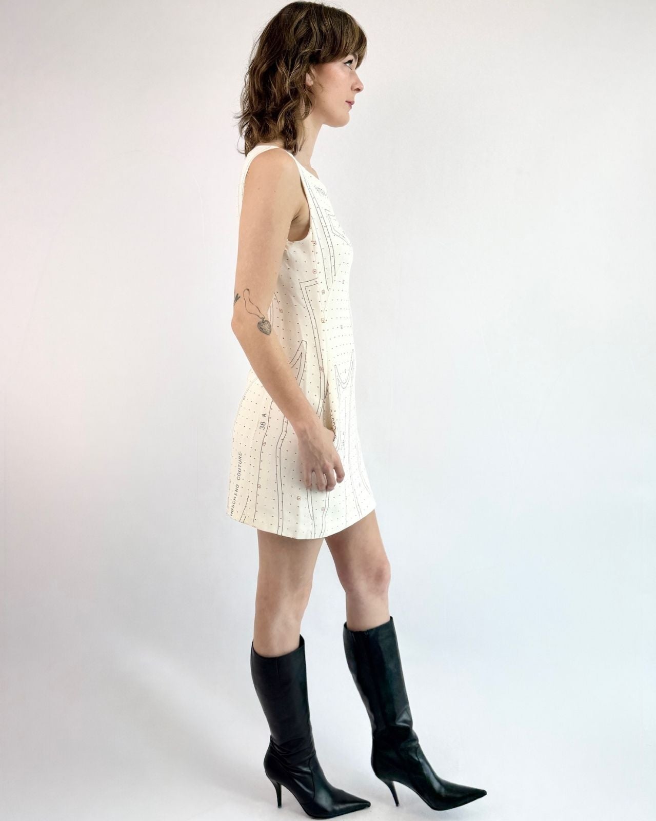 Moschino Couture Make The Cut Pattern Dress