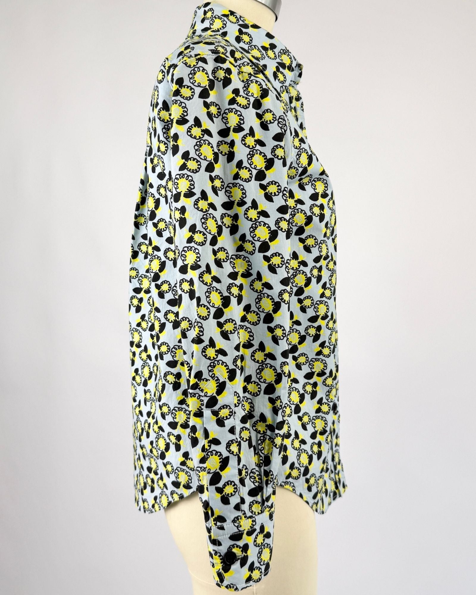 Marni Vivid Printed Button Up Blouse
