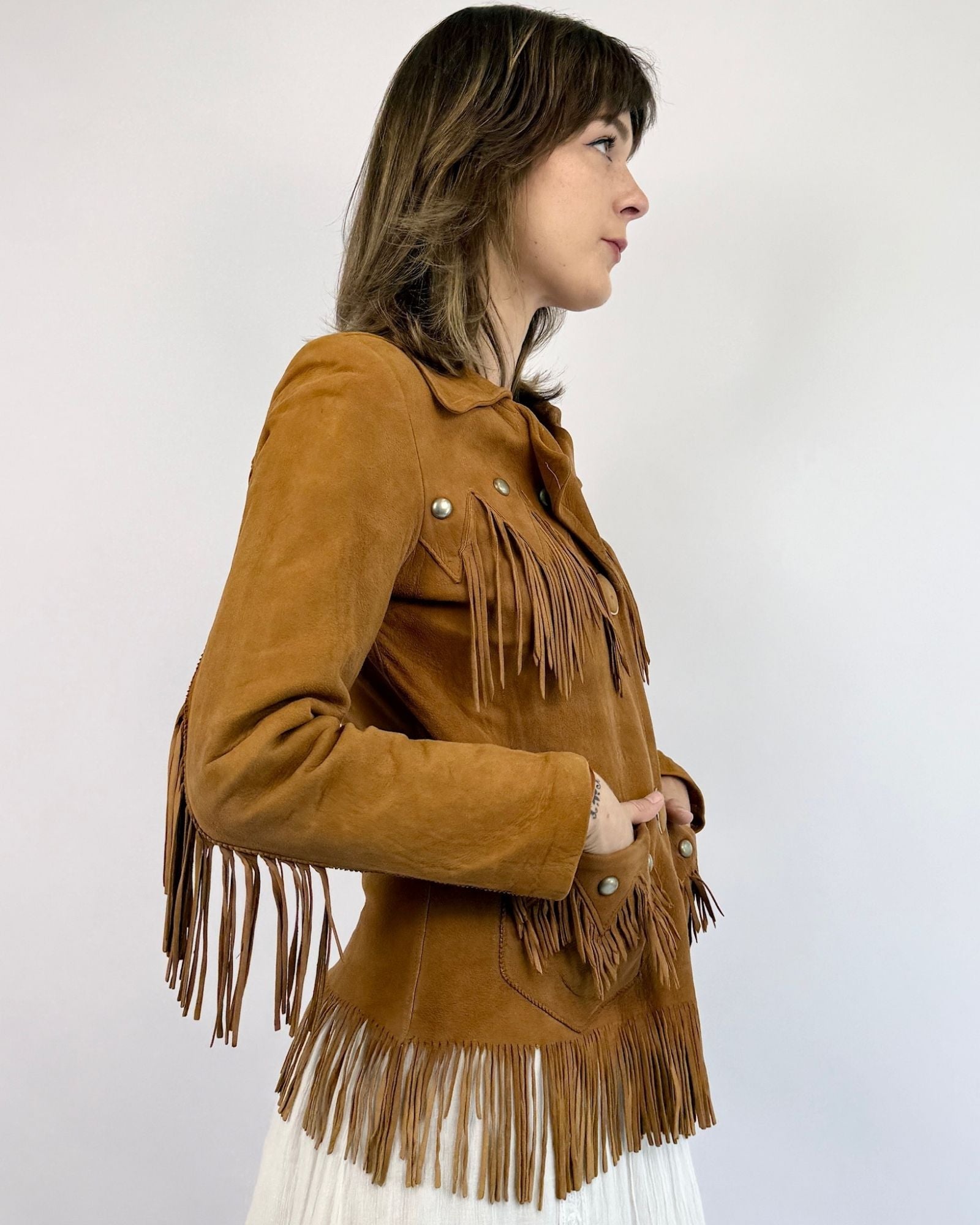 1950s Walks At Dusk Suede Jacket