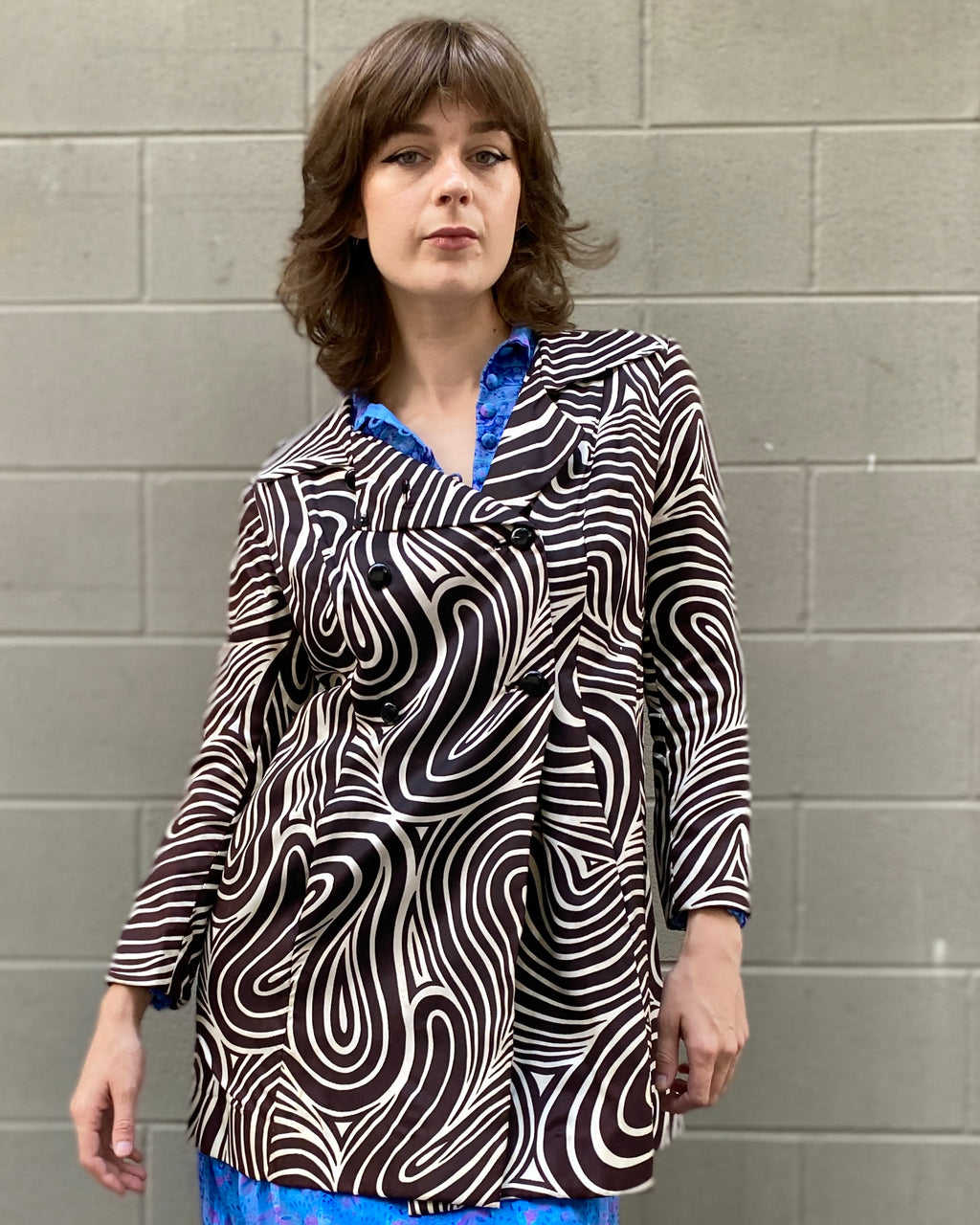 1960's Swirl Coat