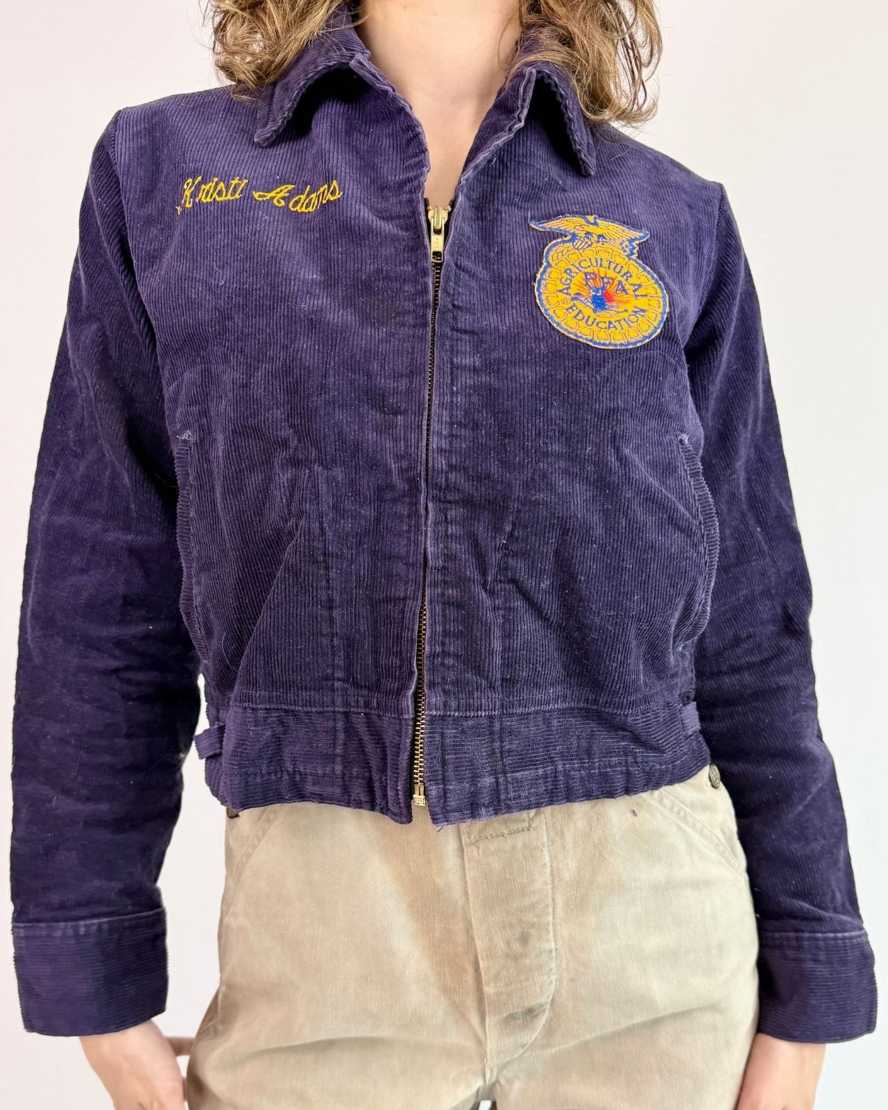 Howdy Nimitz Texas FFA Corduroy Jacket