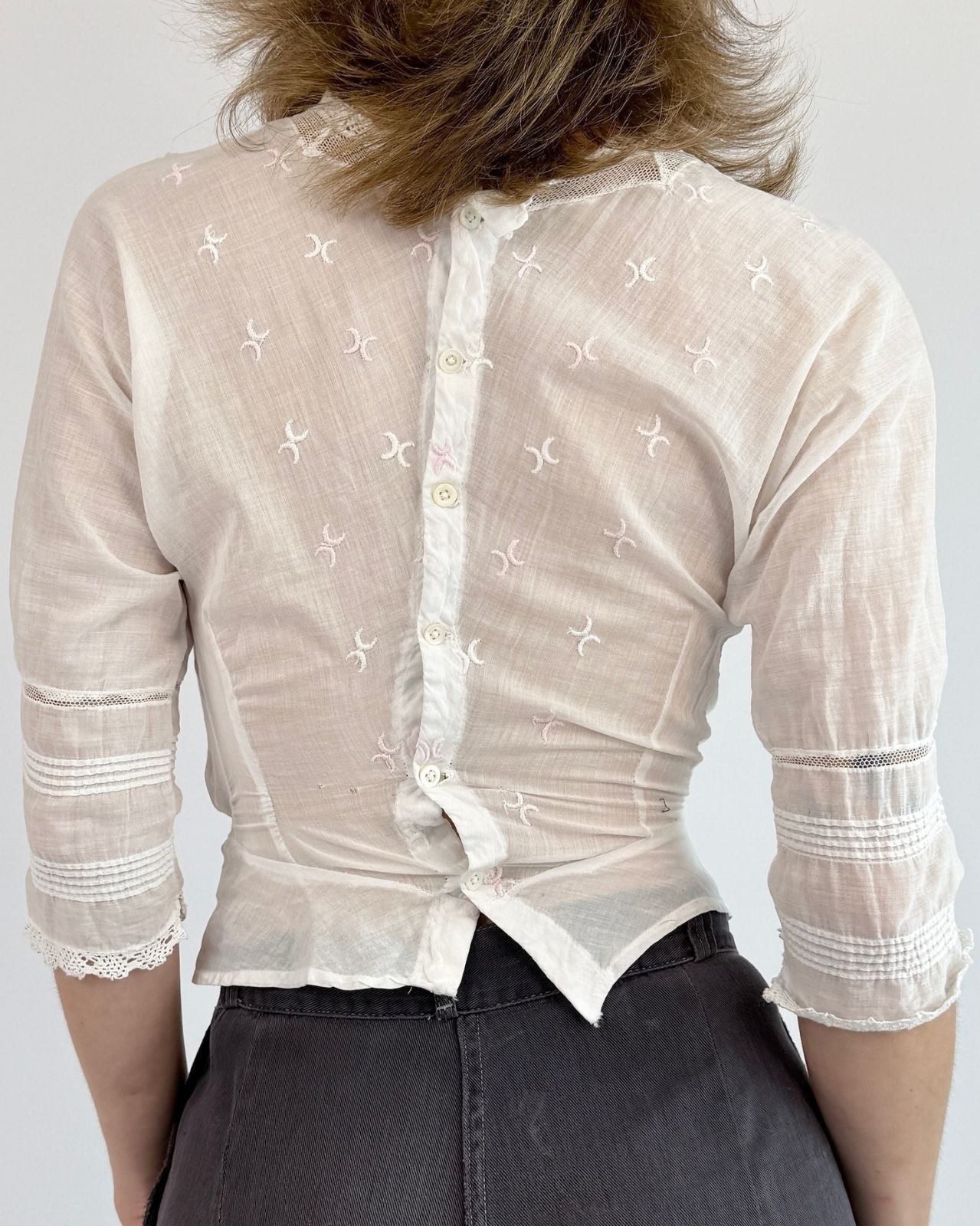 Edwardian Dreaming of You Embroidered Blouse