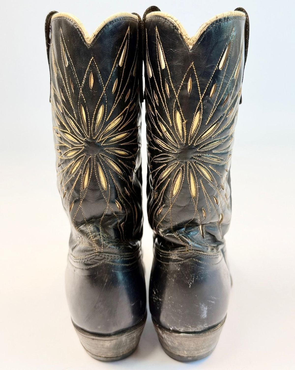 1950s Sunburst Cowboy Boots