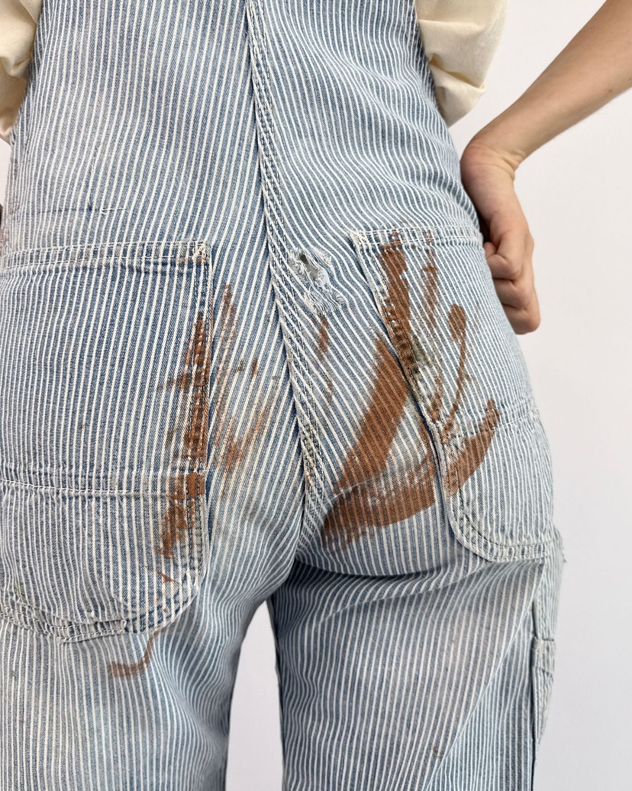 Lee Make Your Mark Paint Splatter Overalls