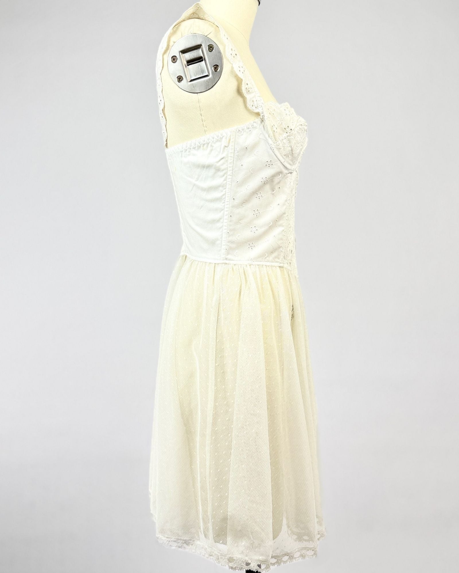 Victoria's Secret Eyelet Bustier Dress