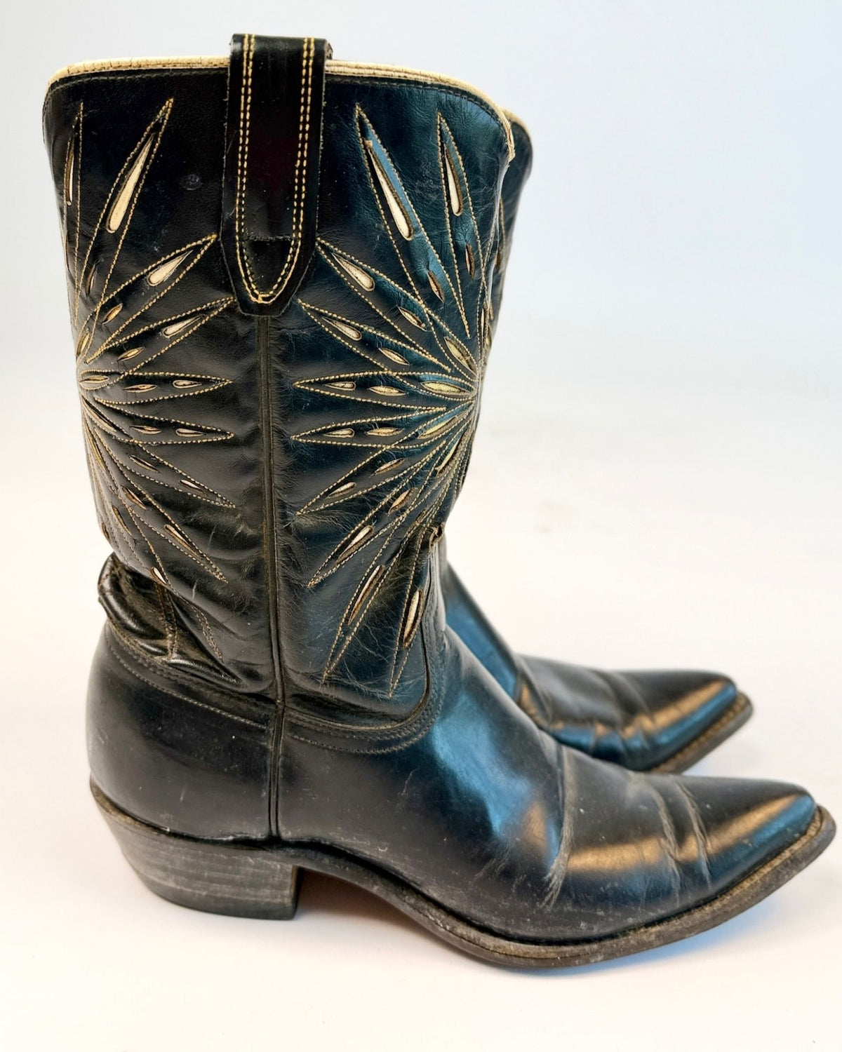 1950s Sunburst Cowboy Boots