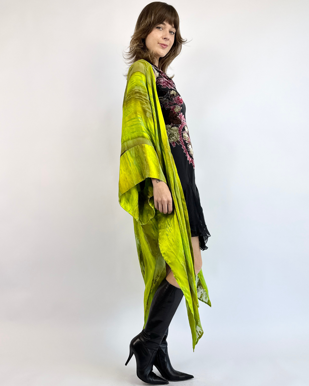 Constance West Calling Chartreuse Robe
