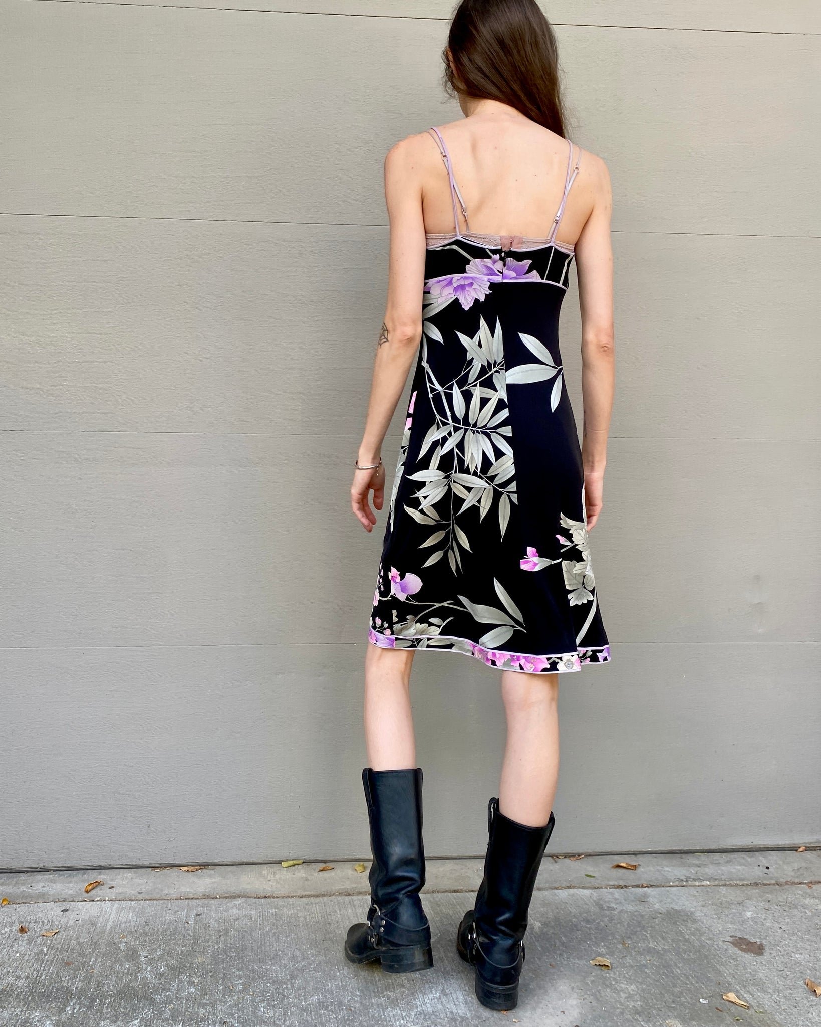 Leonard Silk Floral Dress