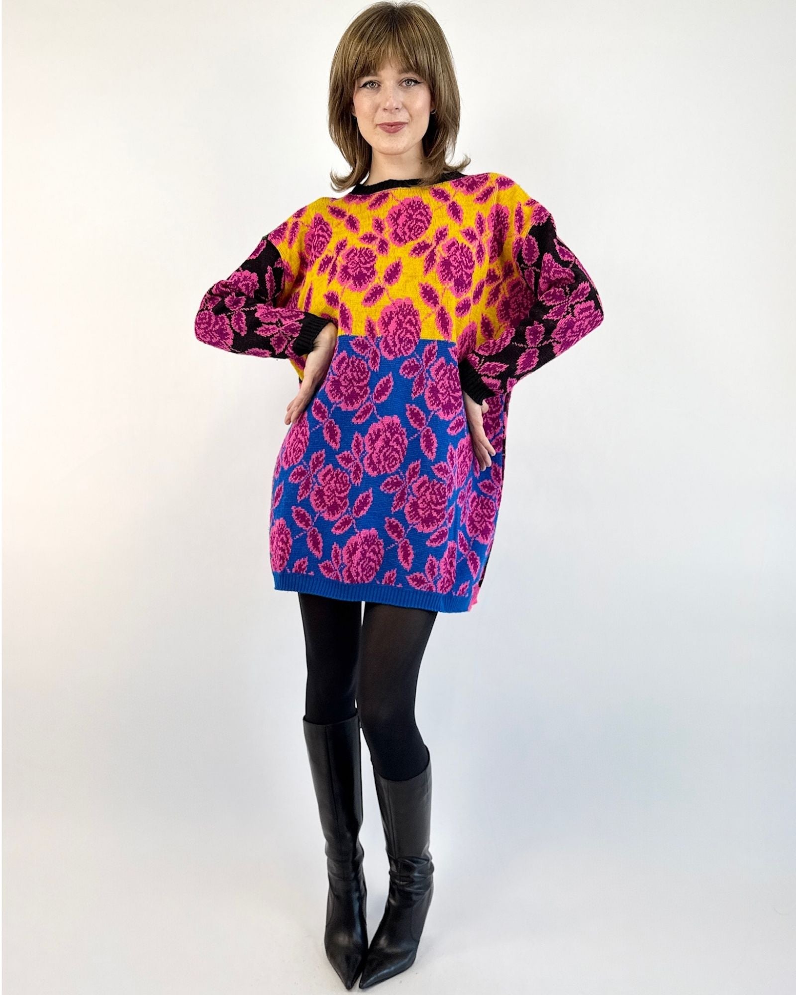 Betsey Johnson Punk Label Sweater Dress