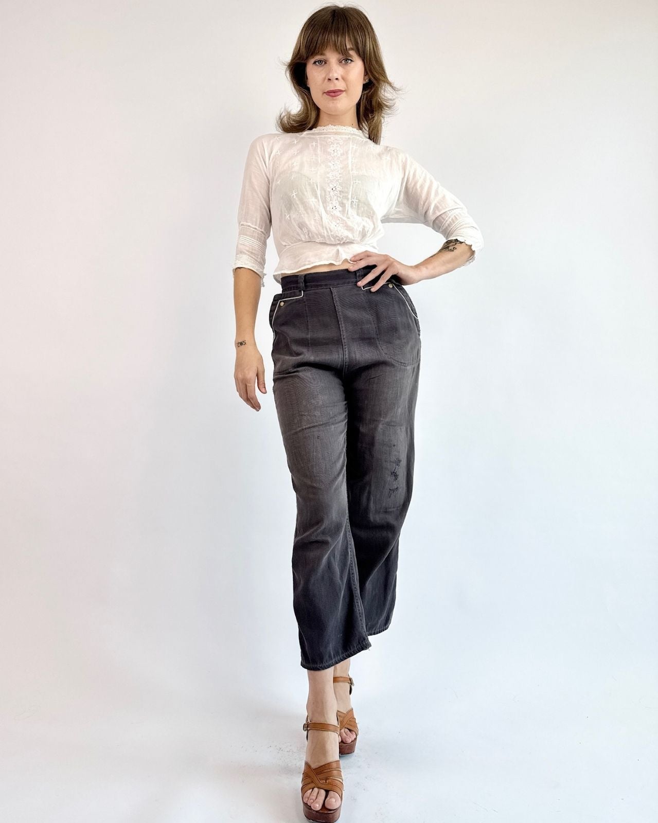 Edwardian Dreaming of You Embroidered Blouse