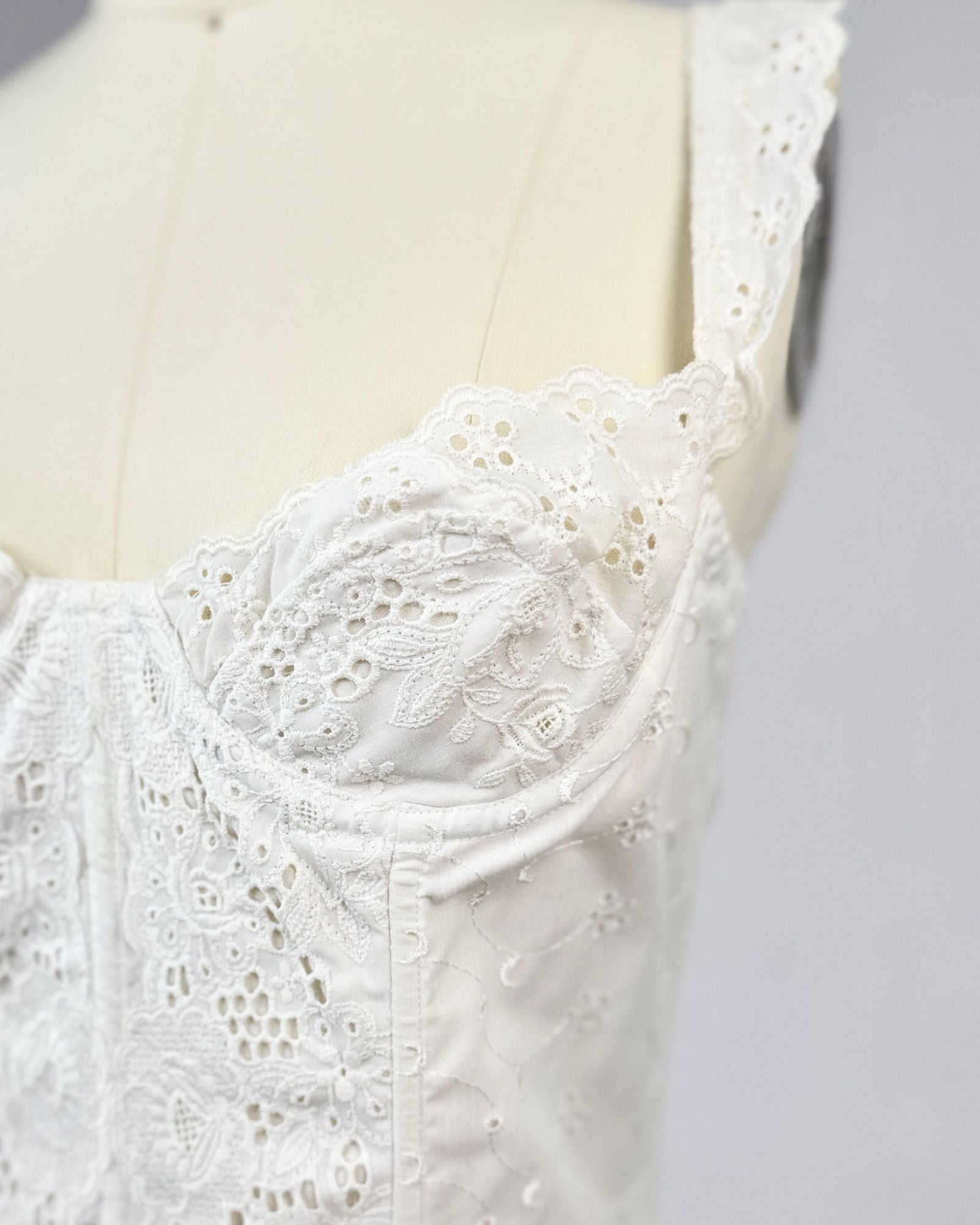 Victoria's Secret Eyelet Bustier Dress