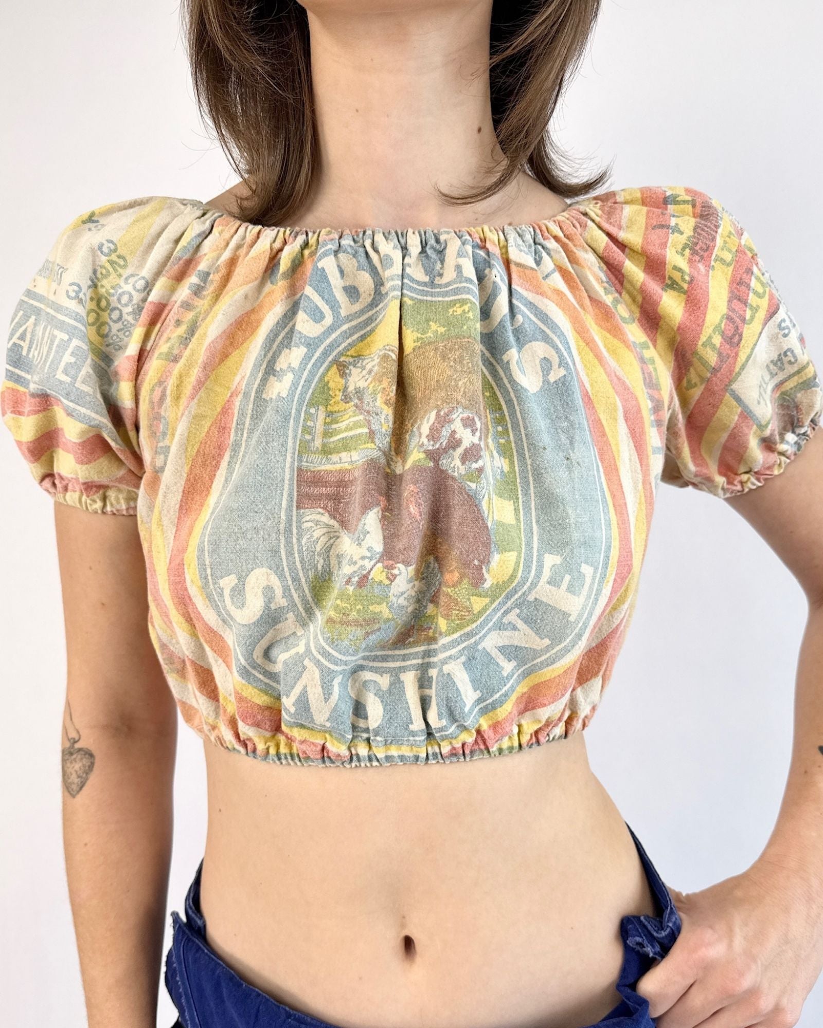 Hubbard's Sunshine Feedsac Top