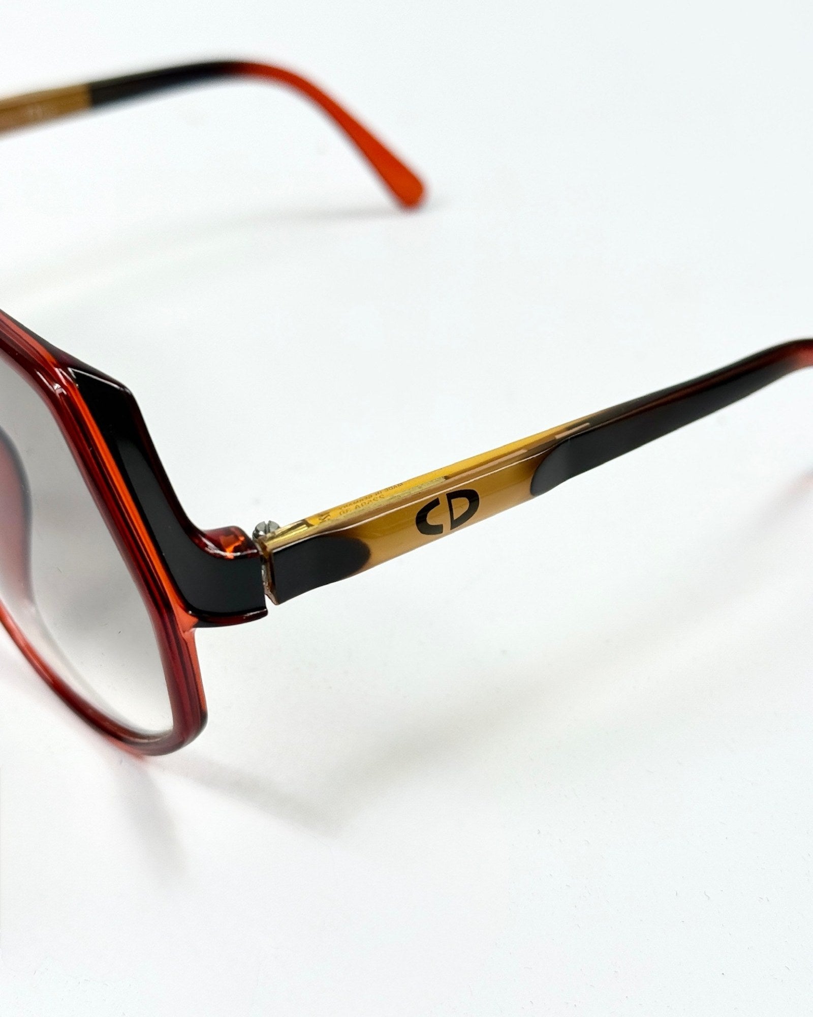 Christian Dior Maroon Sunglasses