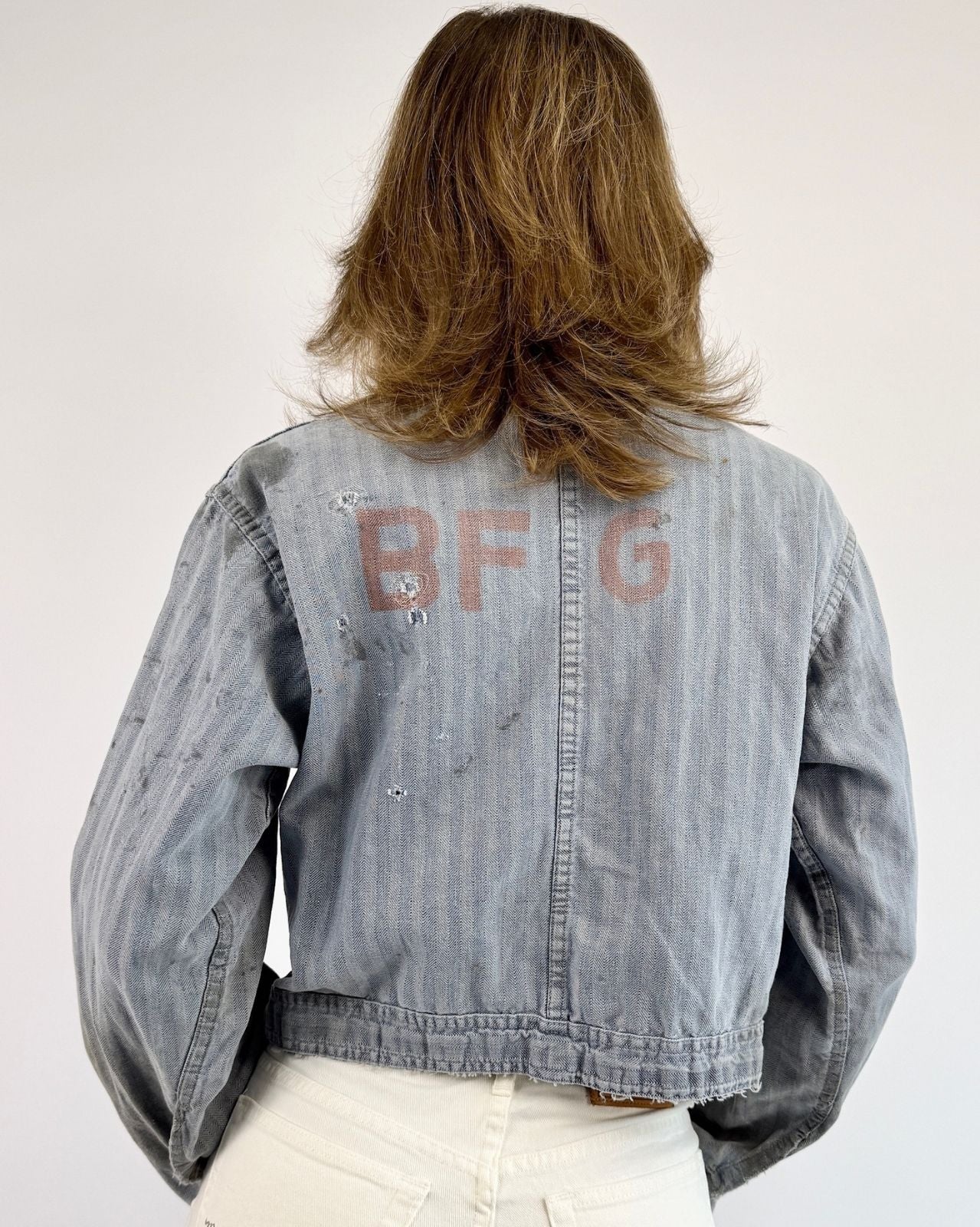 50s When It Works Cropped Coverall Jacket