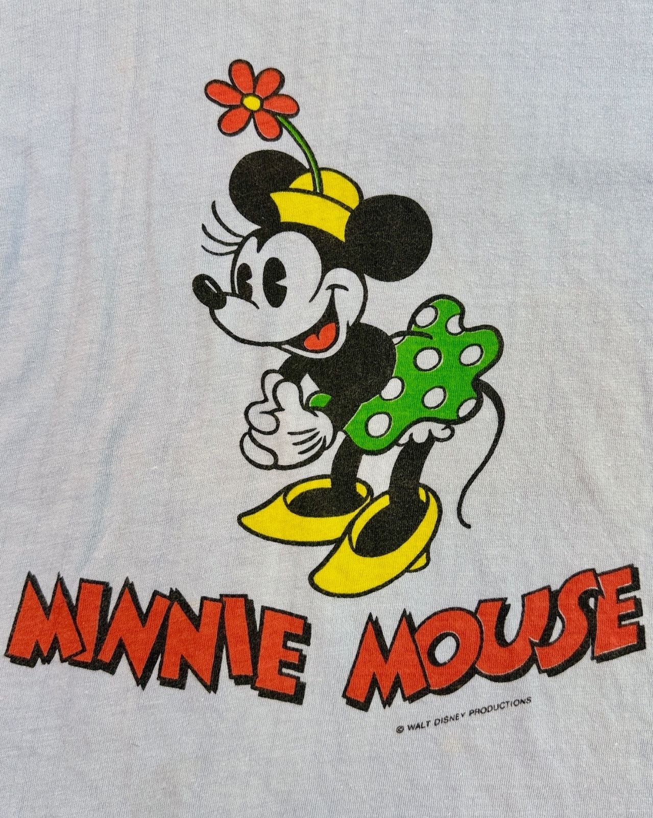 Minnie Mouse Baby Blue Tee