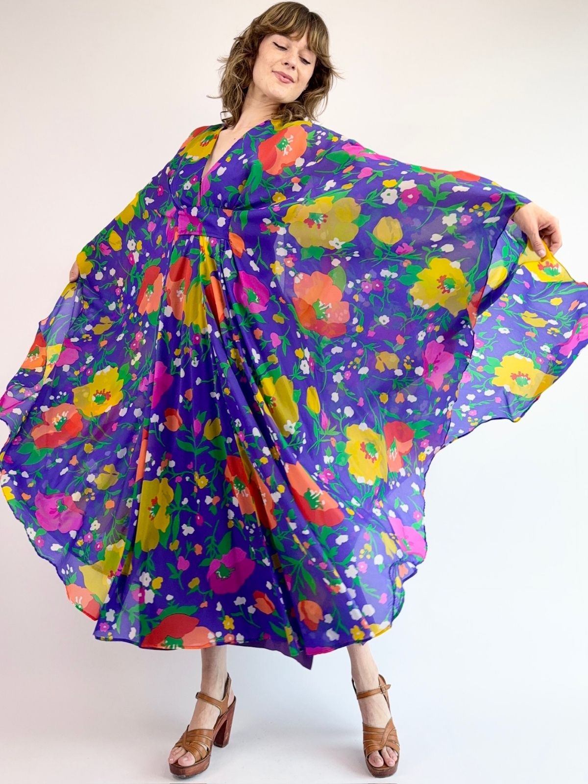 Lili Diamond Sweeping Petals Caftan