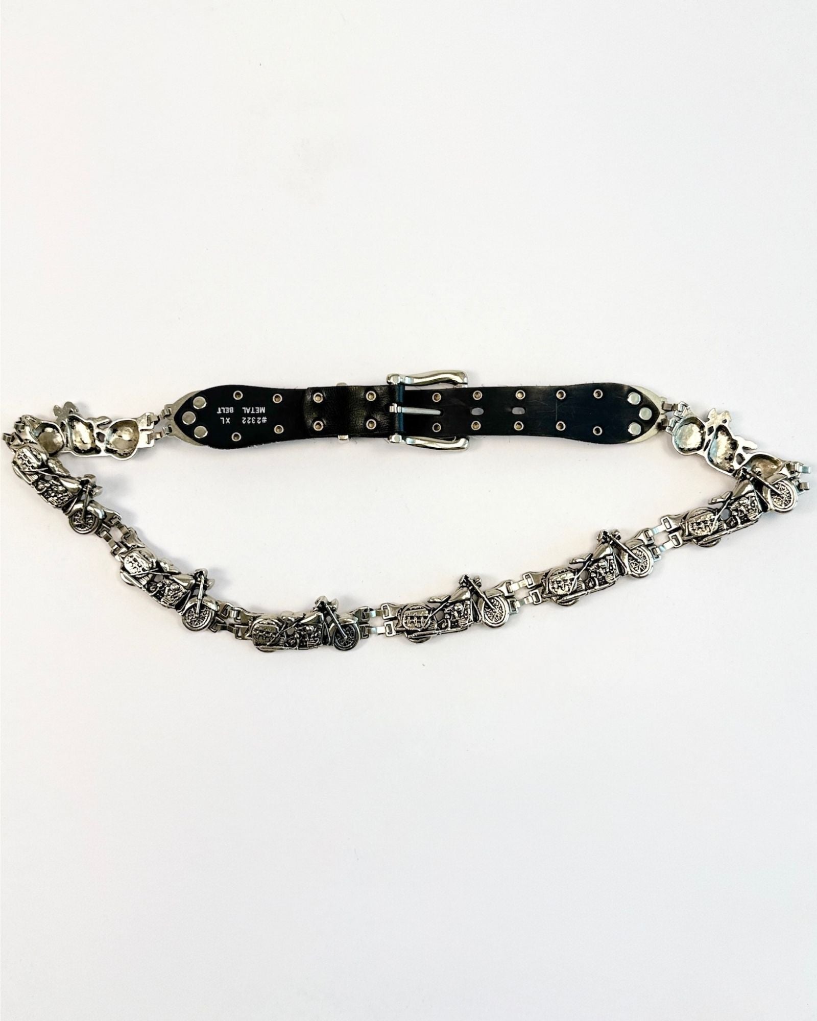 Silver Motorcycles Belt