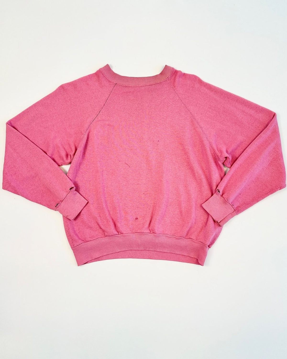 Pink Distressed Sweatshirt