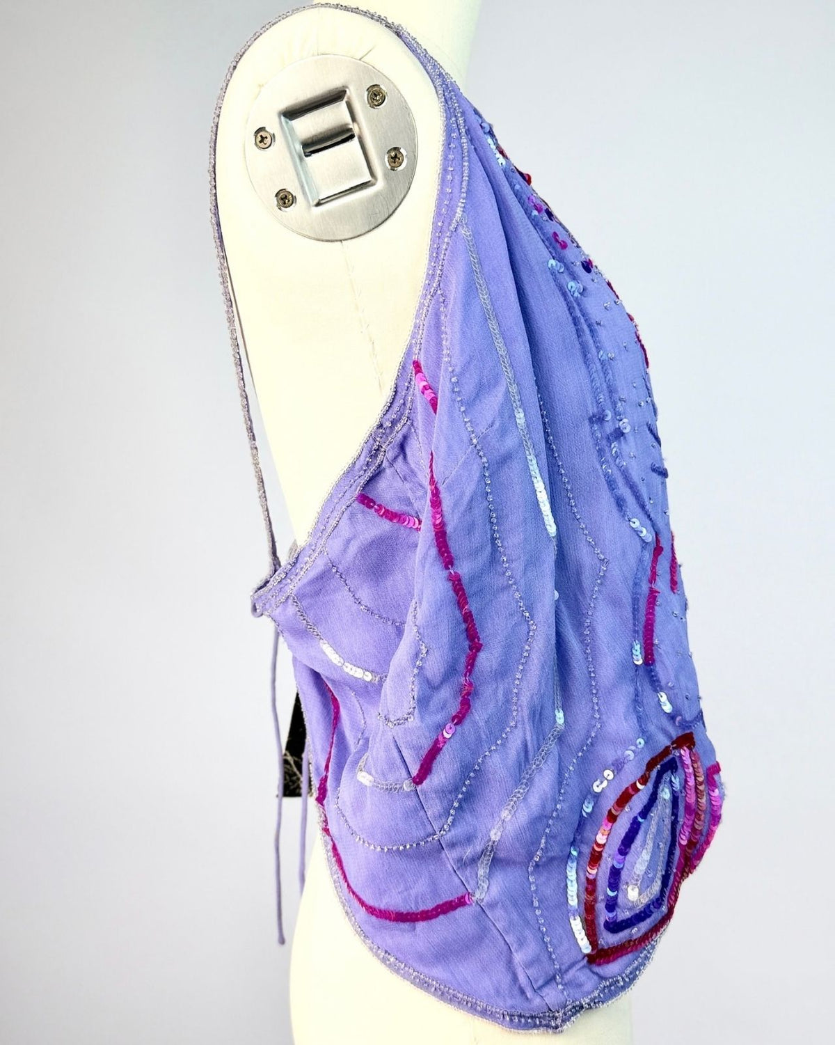 Lavender Sequin Butterfly Camisole