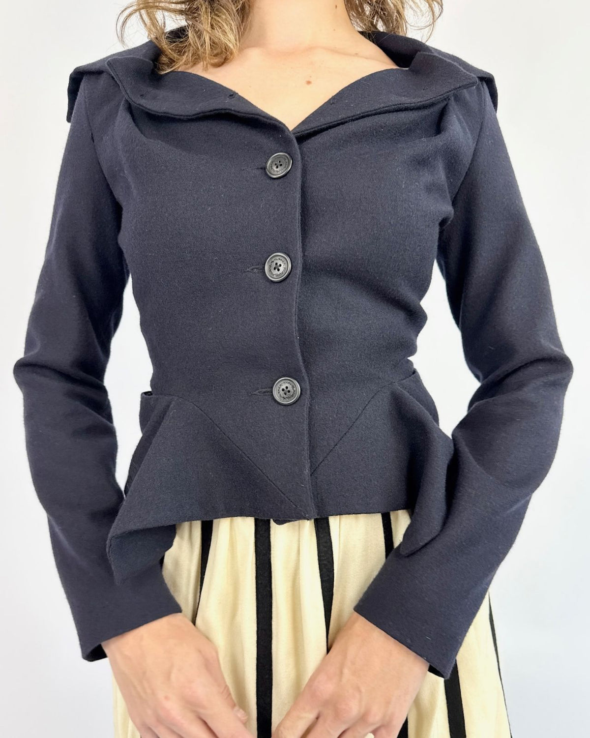 Vivienne Westwood Anglomania Navy Blazer