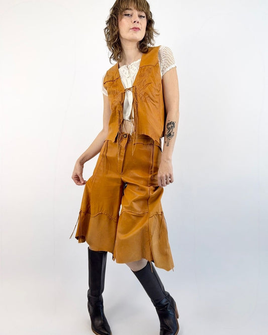 Santa Fe Western Sun Leather Set