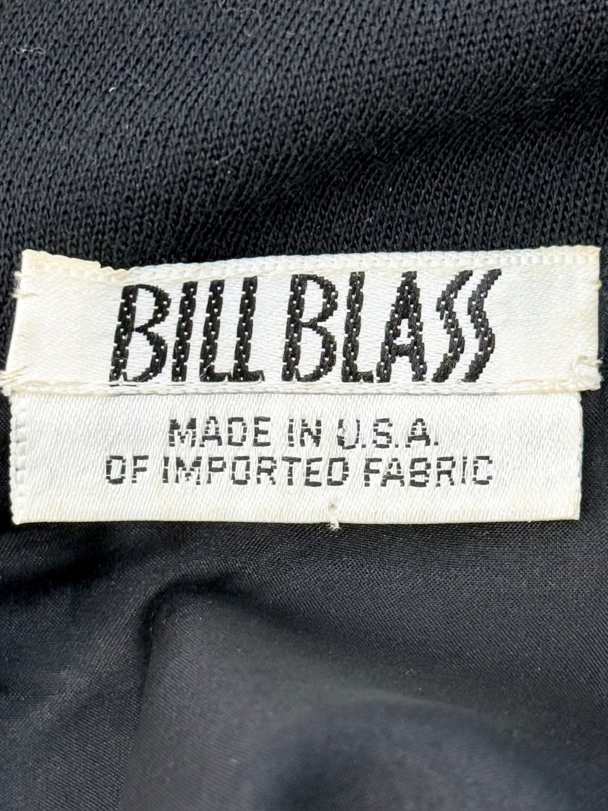 Bill Blass Rouge Blanc Noir Dress
