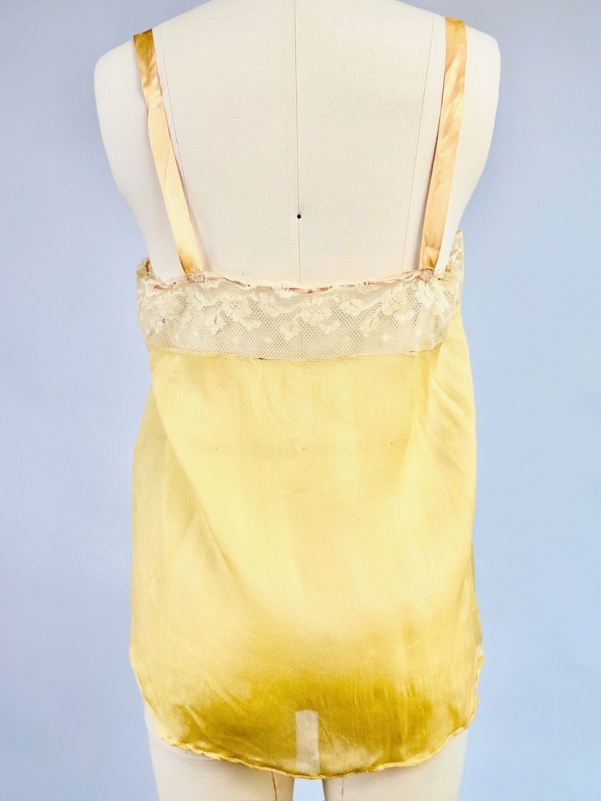 1920s Gold Lace Top