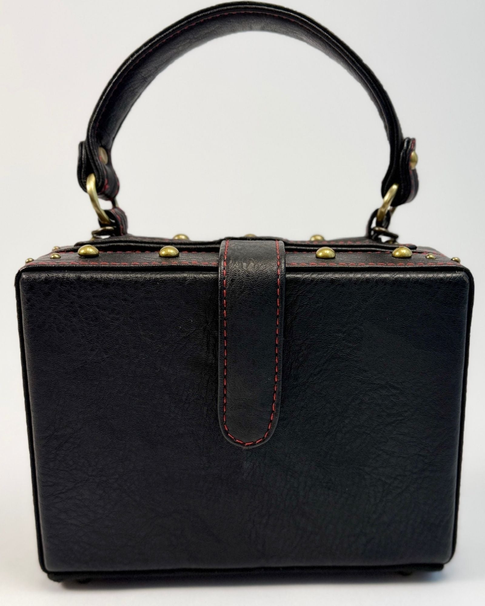 Mary Frances Studded Rose Box Purse