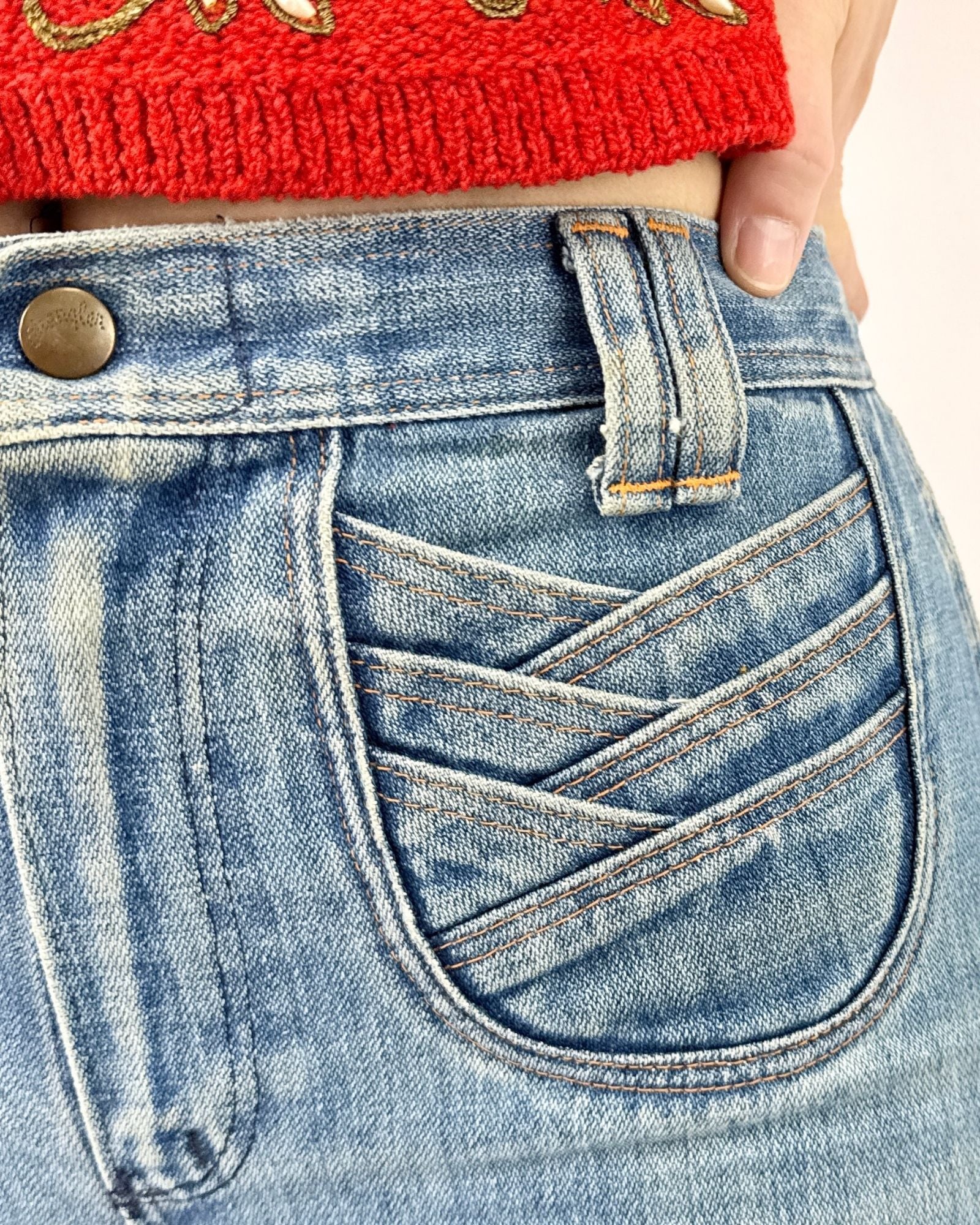 Wrangler Woven Pockets 70's Bells