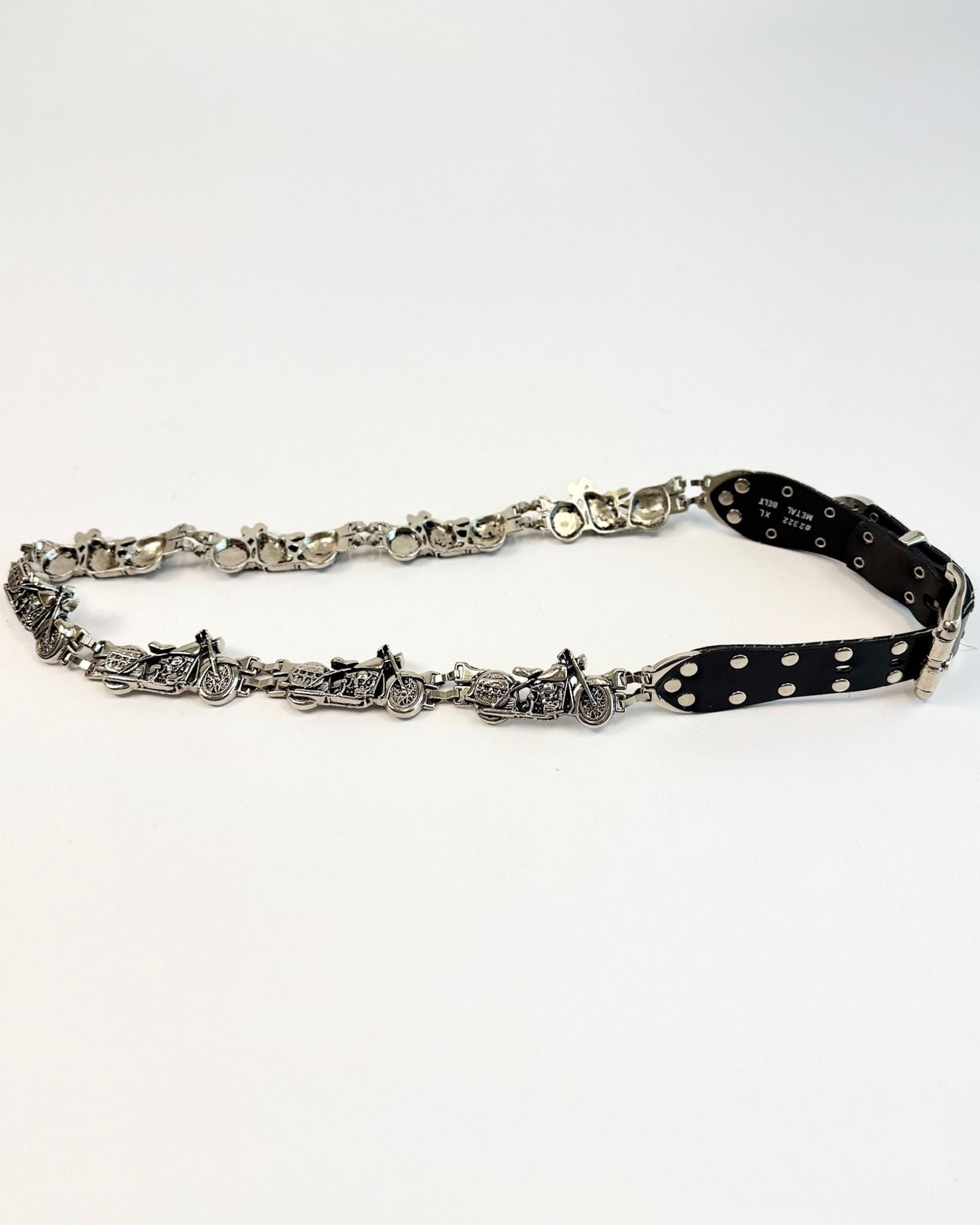 Silver Motorcycles Belt