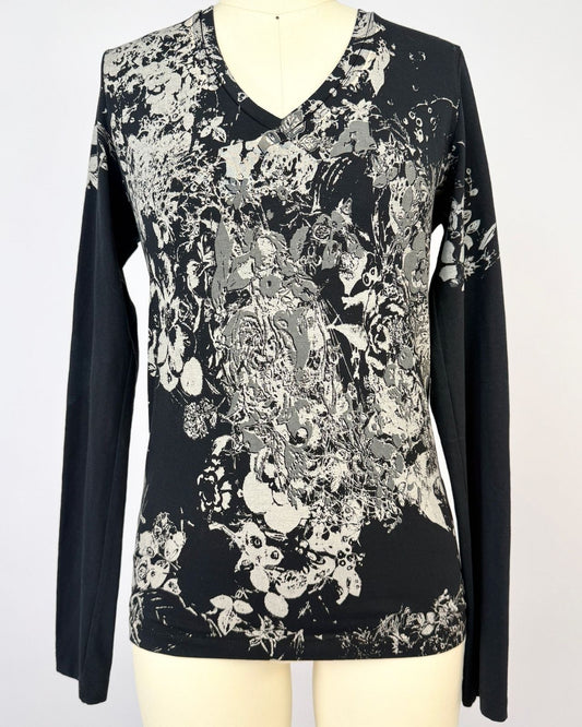 Jean Paul Gaultier Jeans Abstract Top
