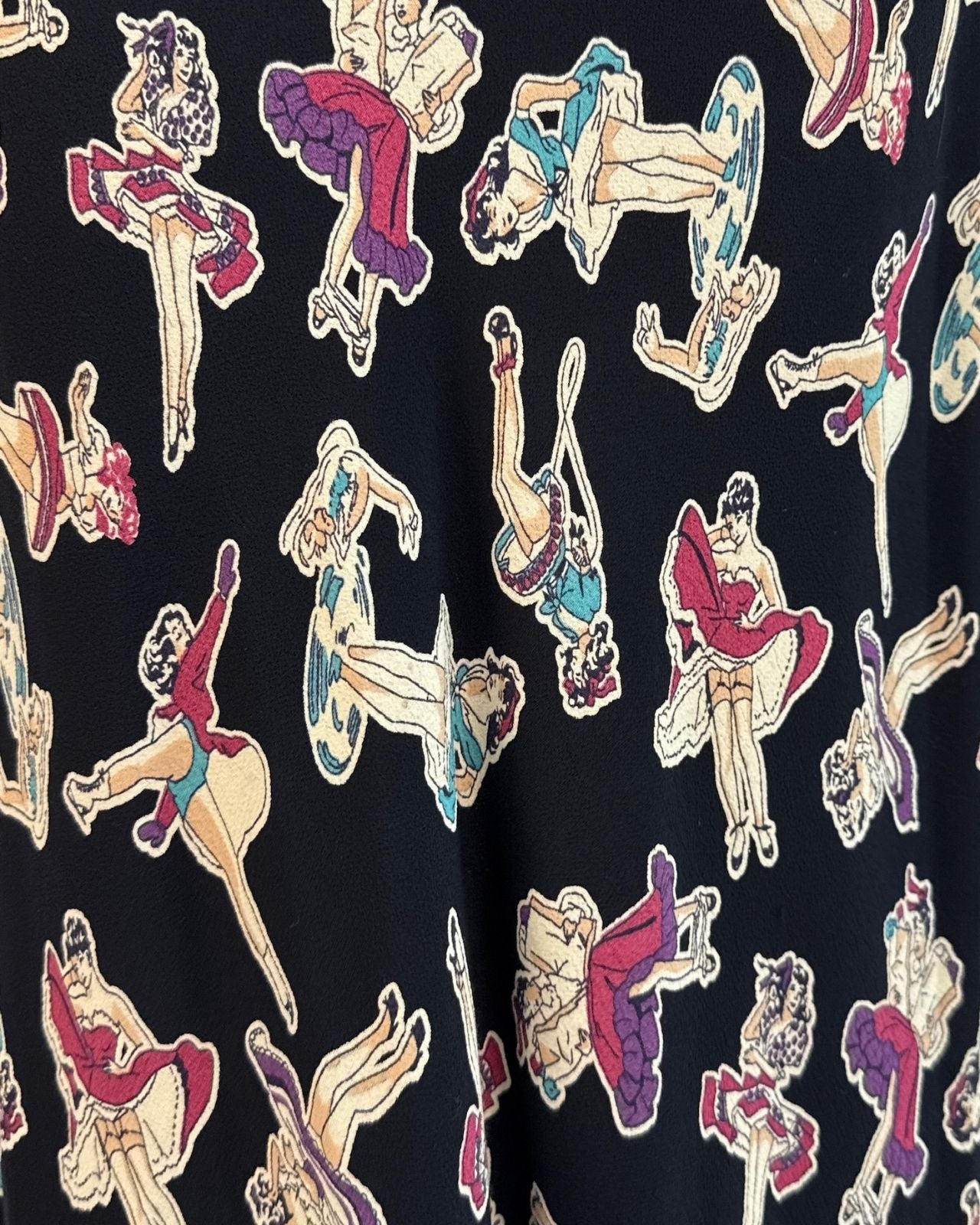 Betsey Johnson Dancin' Machine Slip Dress