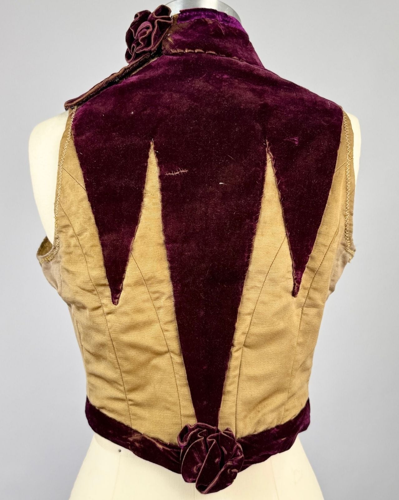 Victorian Velvet Bodice