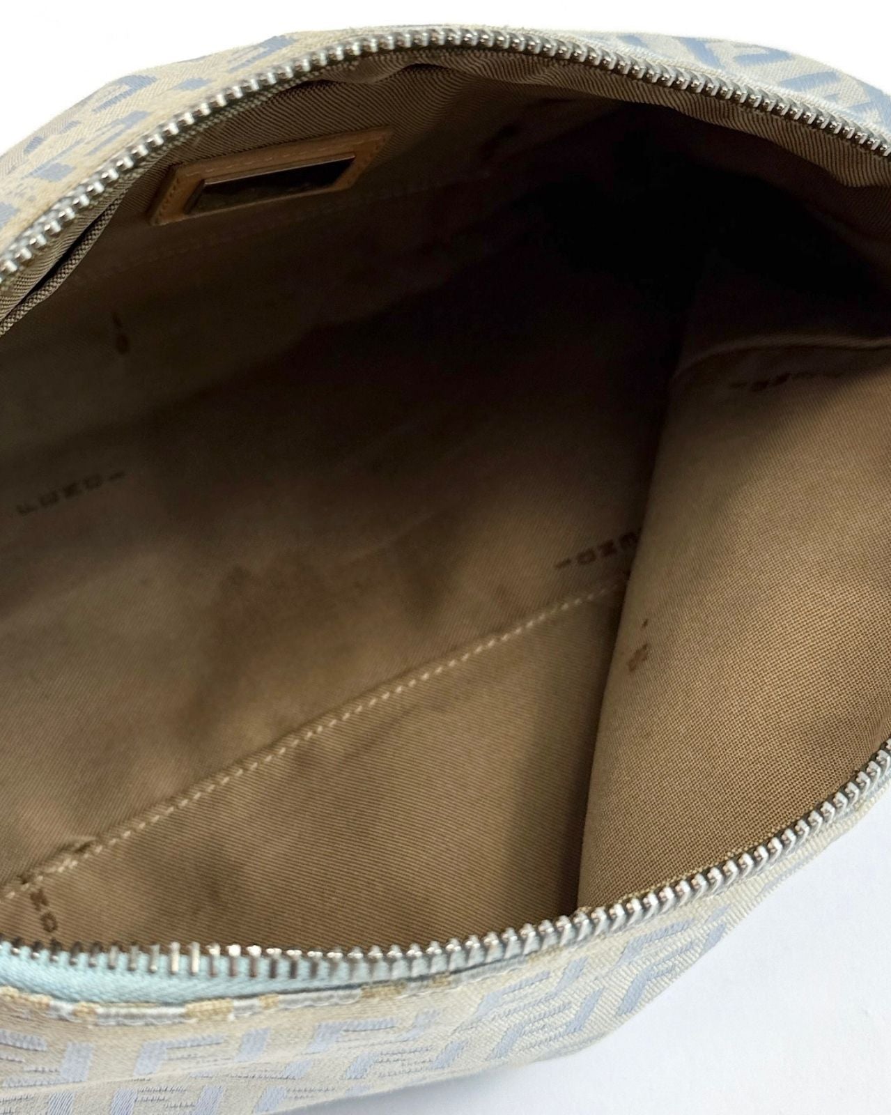 Fendi Borsa Con Fiano Celeste Naturale Bag
