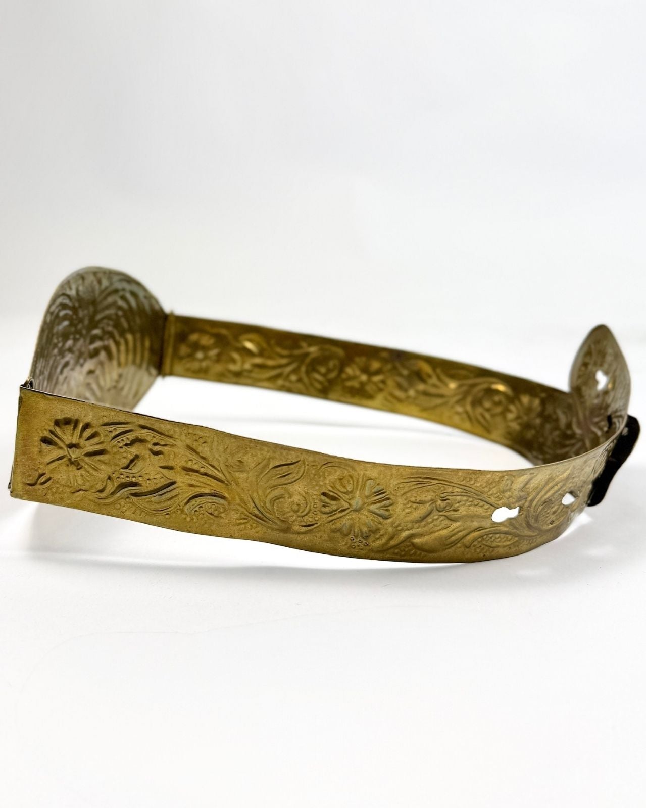 Gold Foil Statement Belt