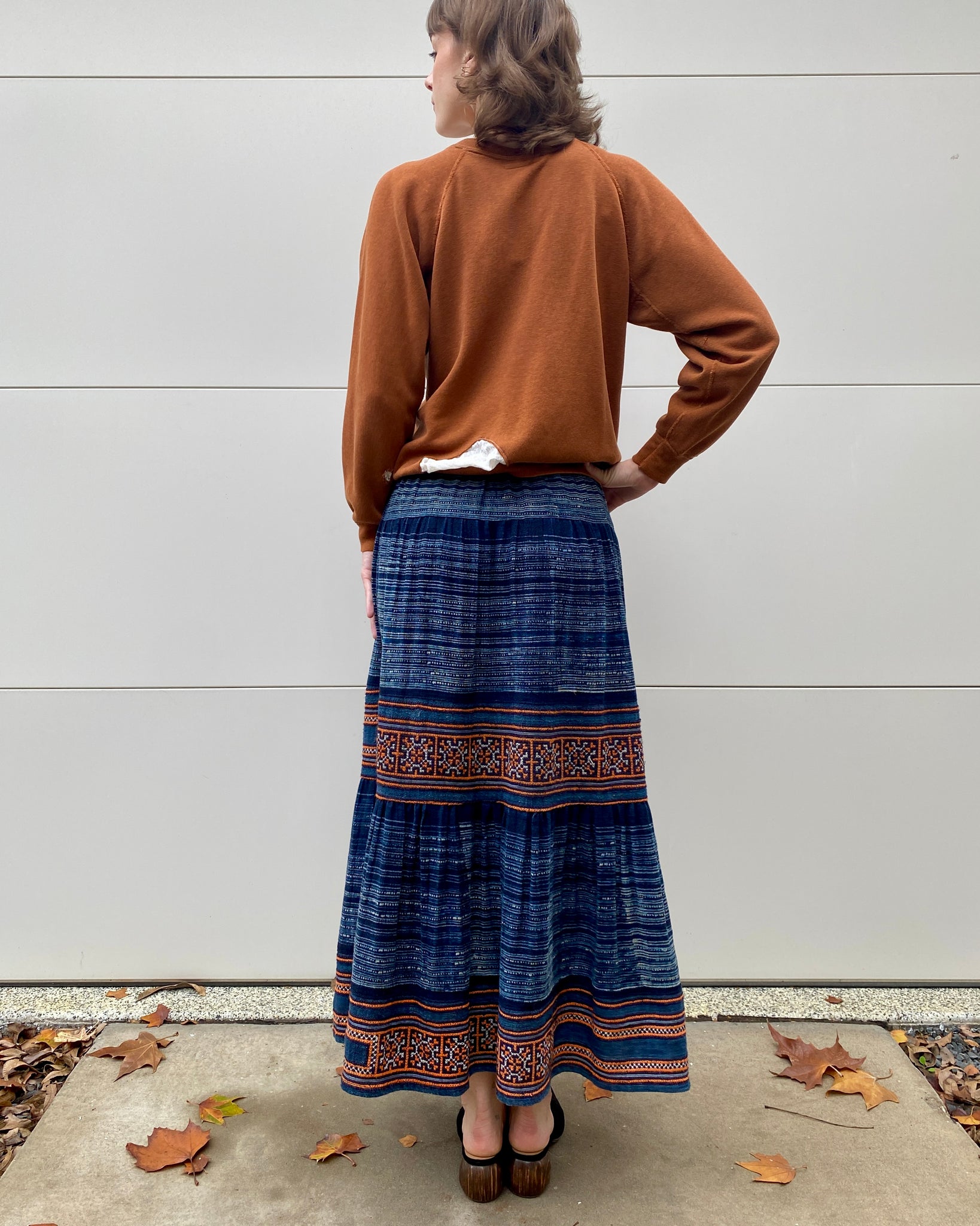 Sunset Thai Hmong Maxi Skirt