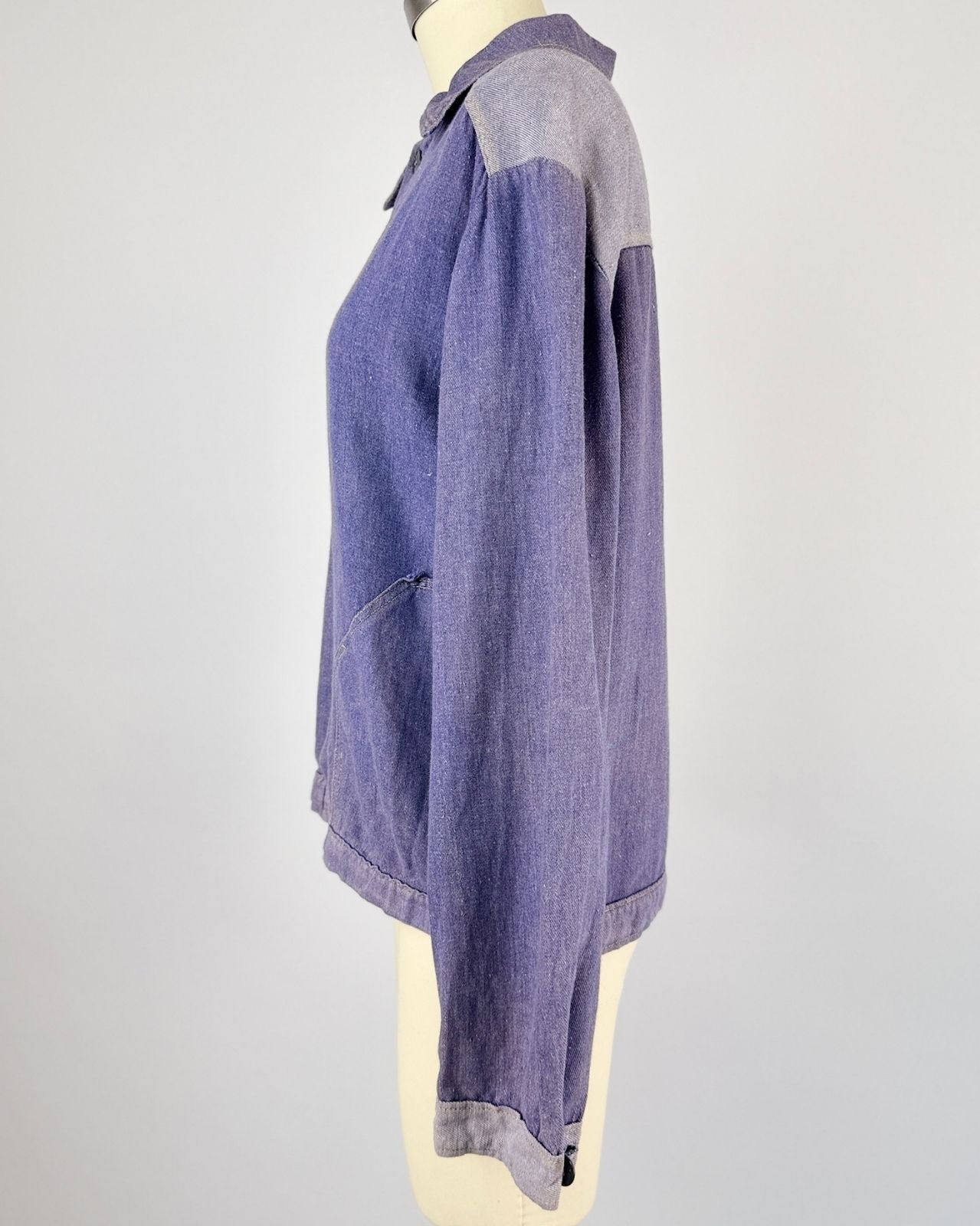Purple French Workwear Jacket