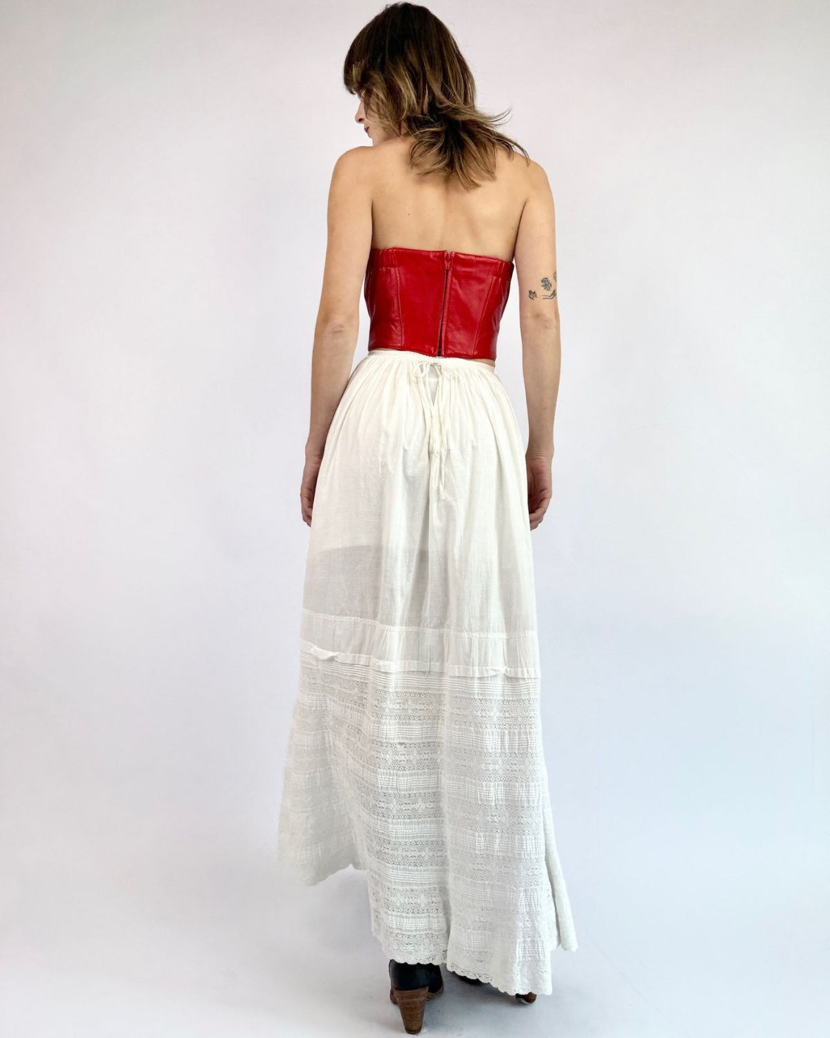 Edwardian Letters In Lace Maxi Skirt