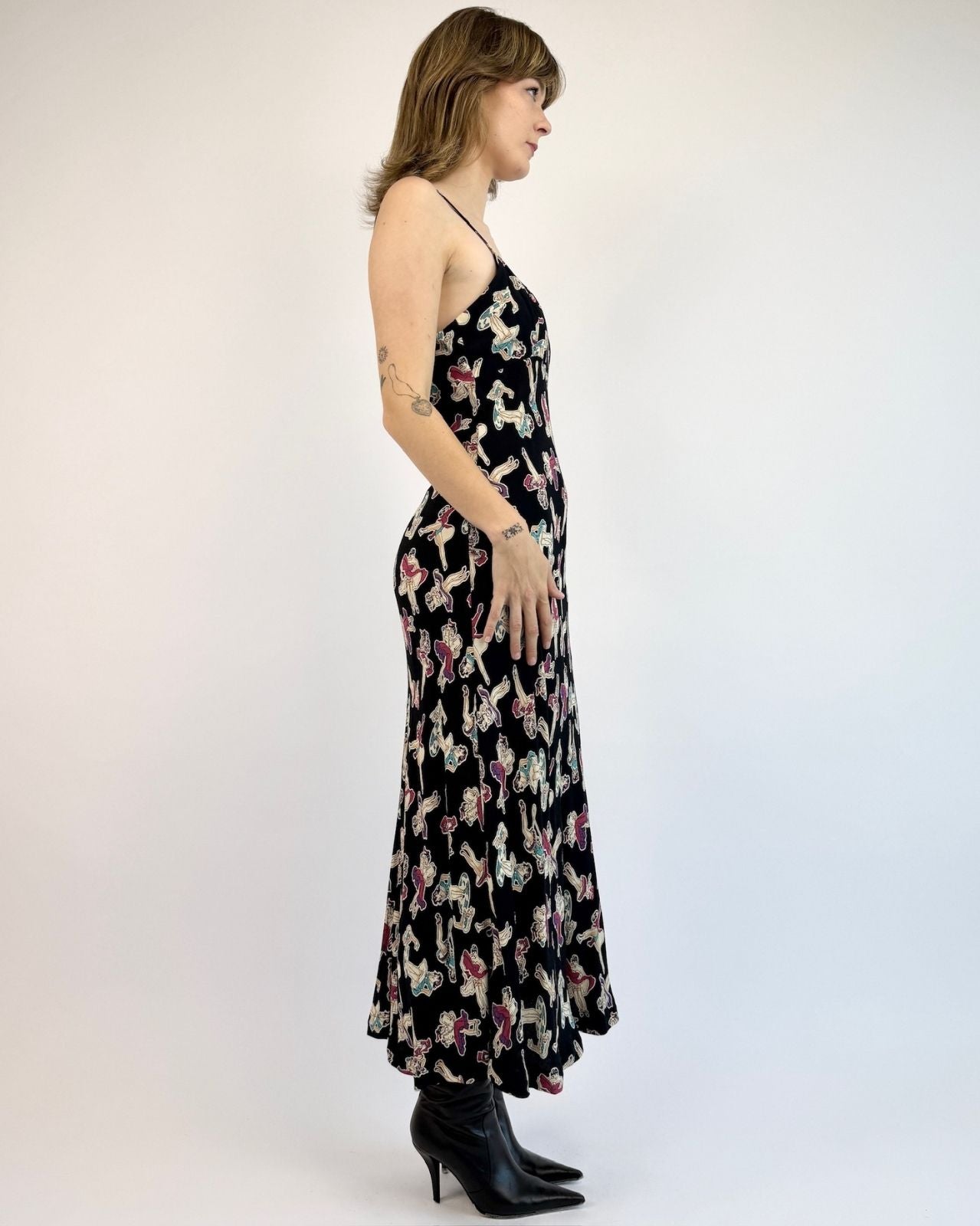 Betsey Johnson Dancin' Machine Slip Dress