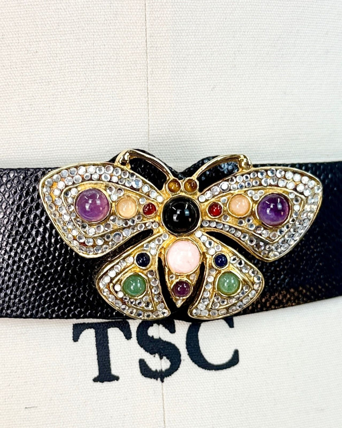Judith Leiber Butterfly Belt