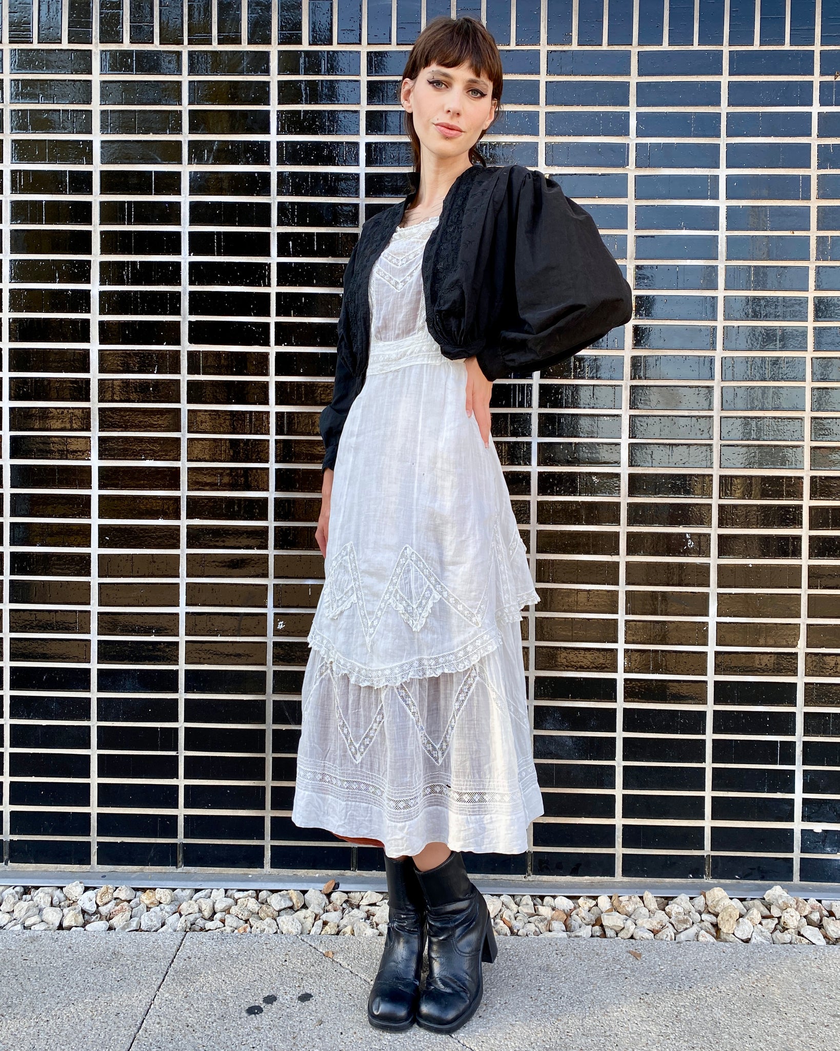 Ravenswood Black Edwardian Blouse