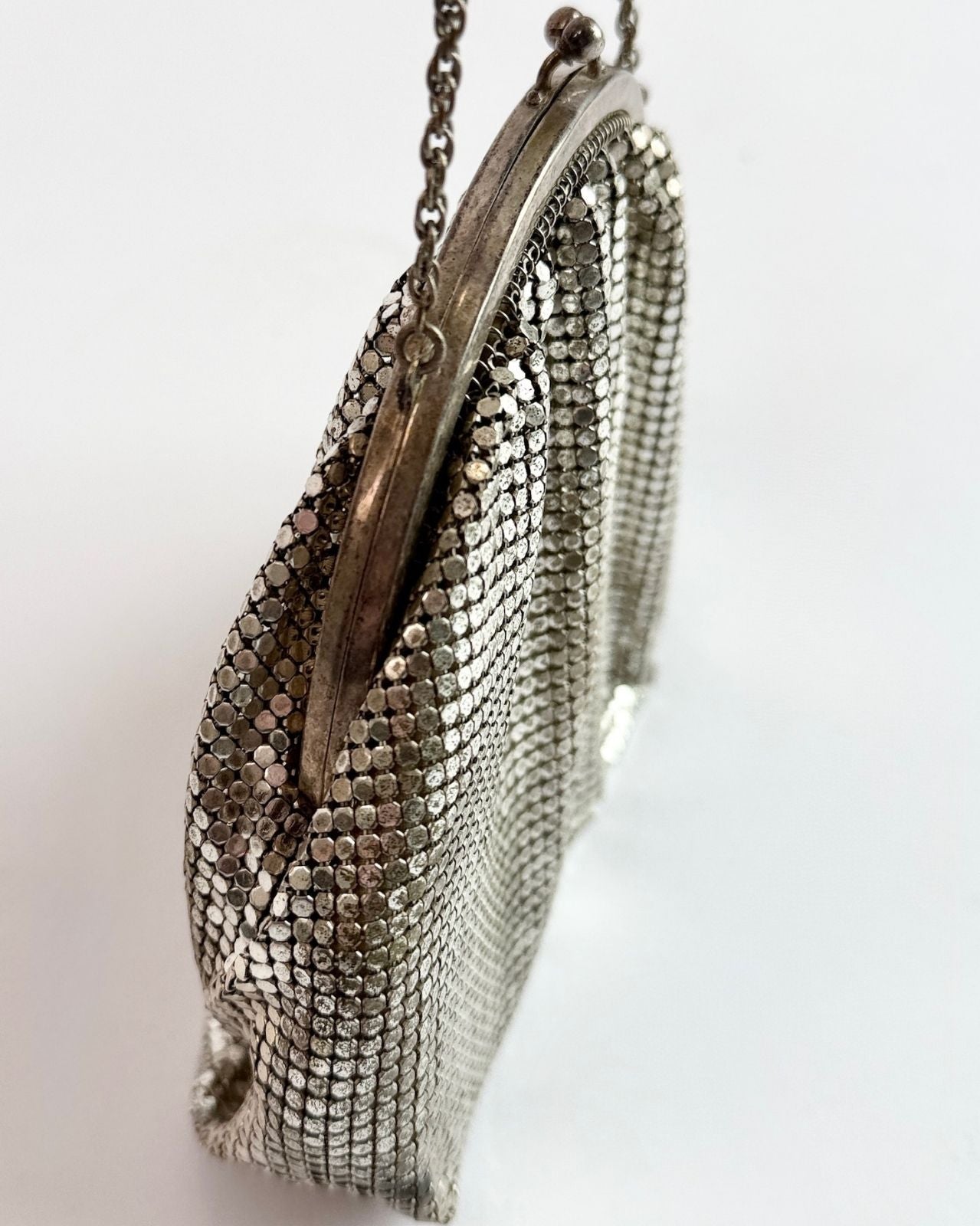 Whiting and Davis Silver Mesh Bag