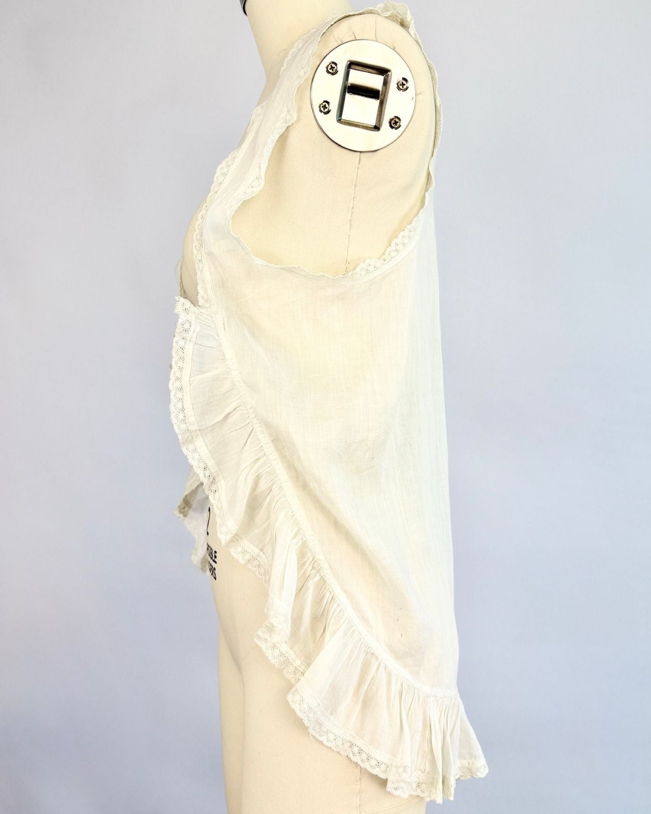 Edwardian White Lace Top